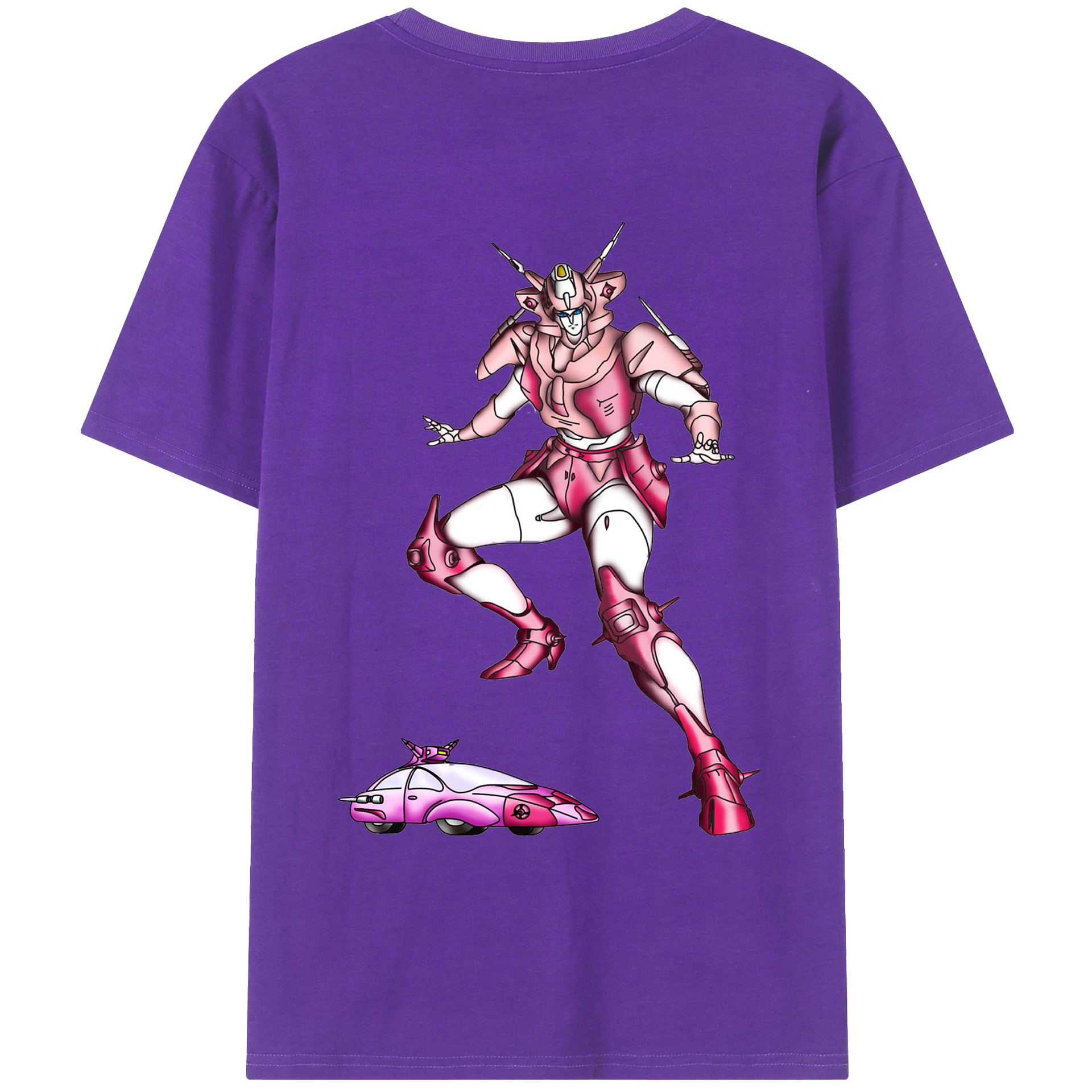 （画像用）  綿100％ メンズ半袖Tシャツ（バックプリント） 通気性