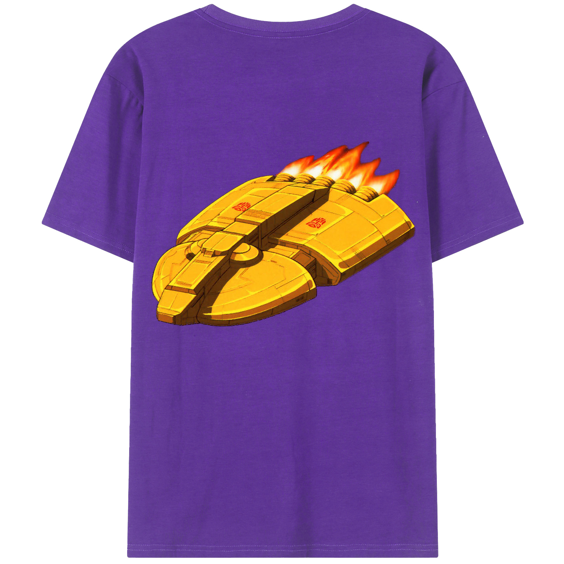 （画像用）  綿100％ メンズ半袖Tシャツ（バックプリント） 通気性