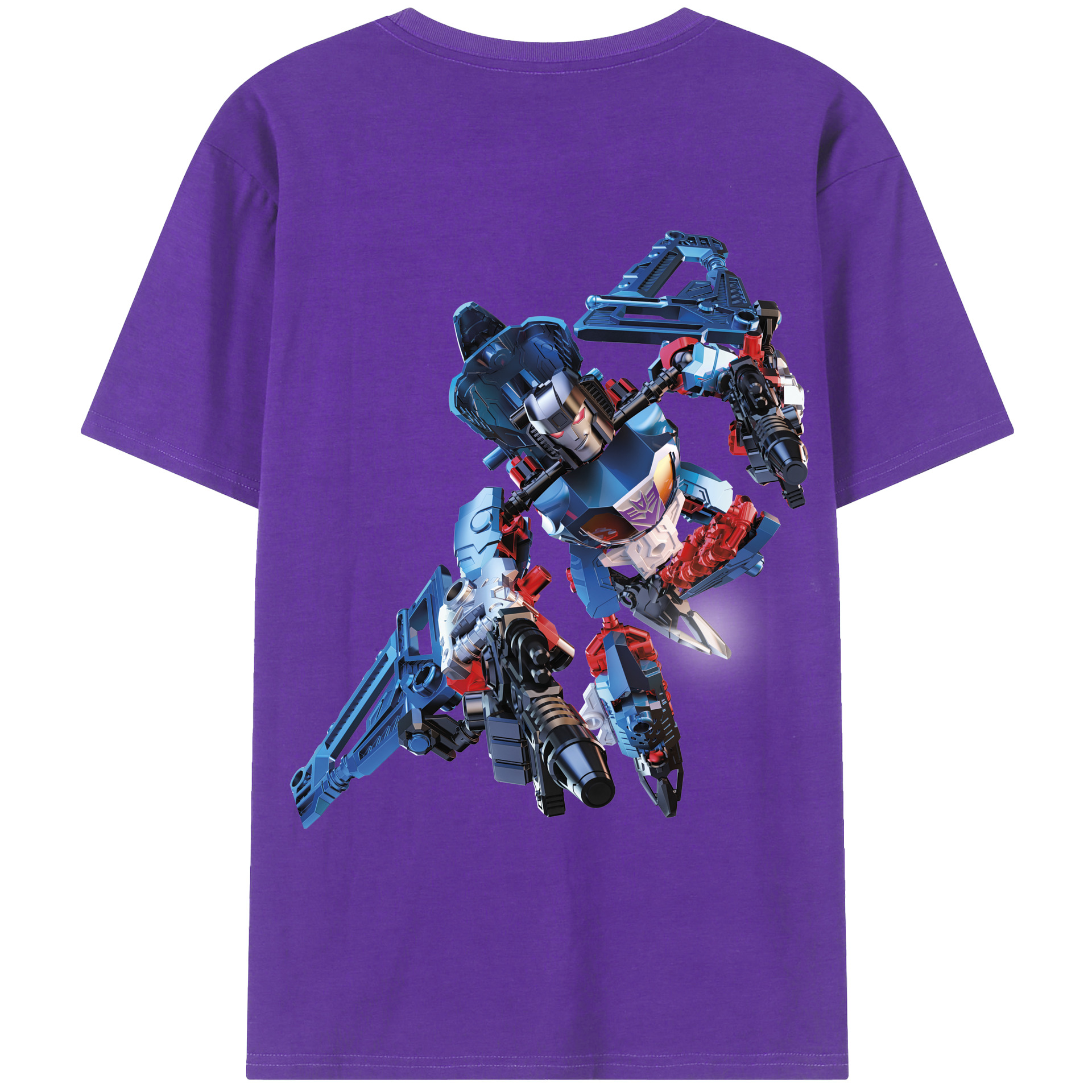 （画像用）  綿100％ メンズ半袖Tシャツ（バックプリント） 通気性