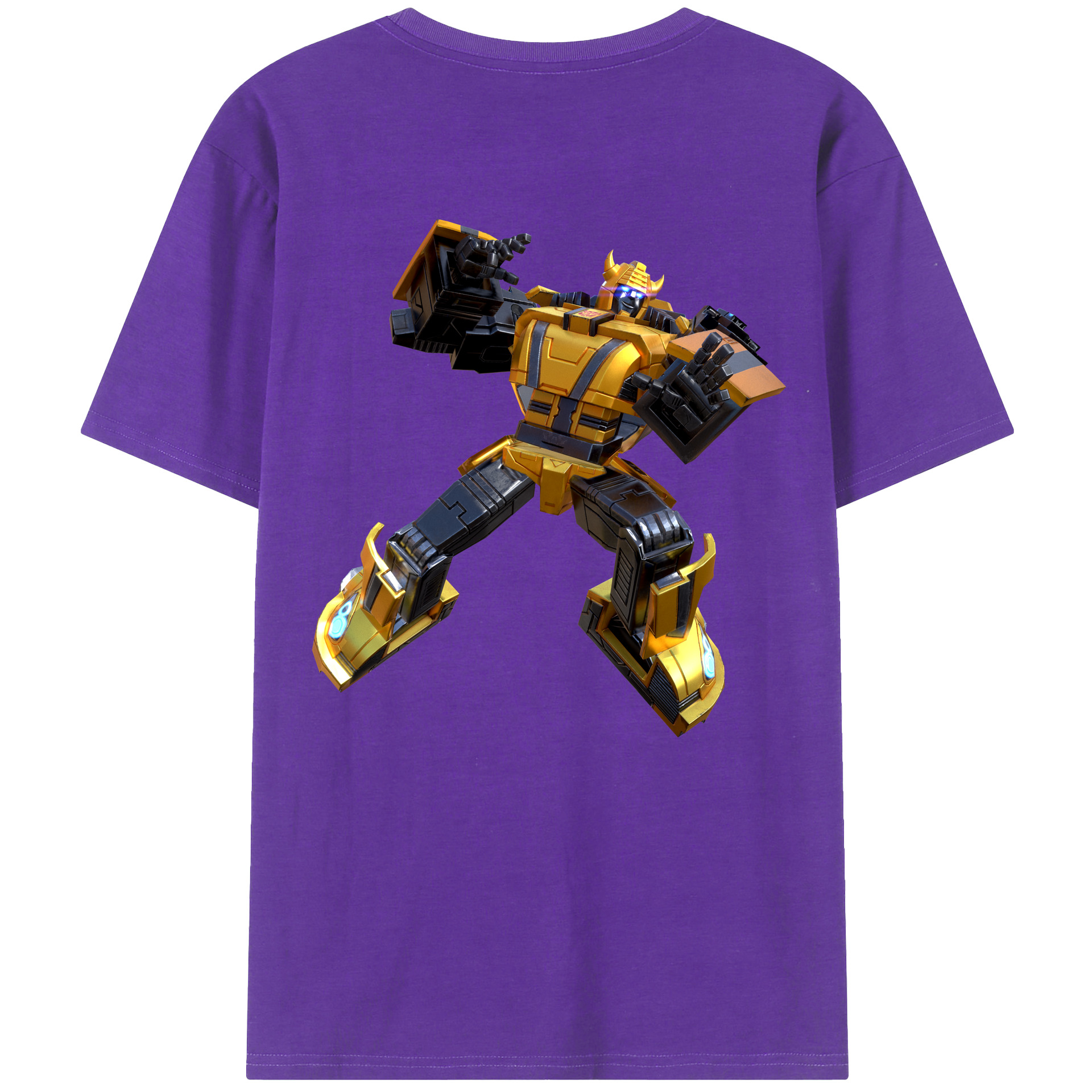 （画像用）  綿100％ メンズ半袖Tシャツ（バックプリント） 通気性
