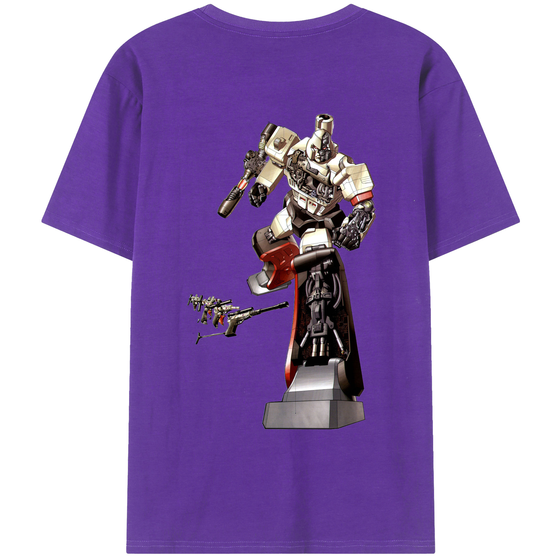 （画像用）  綿100％ メンズ半袖Tシャツ（バックプリント） 通気性