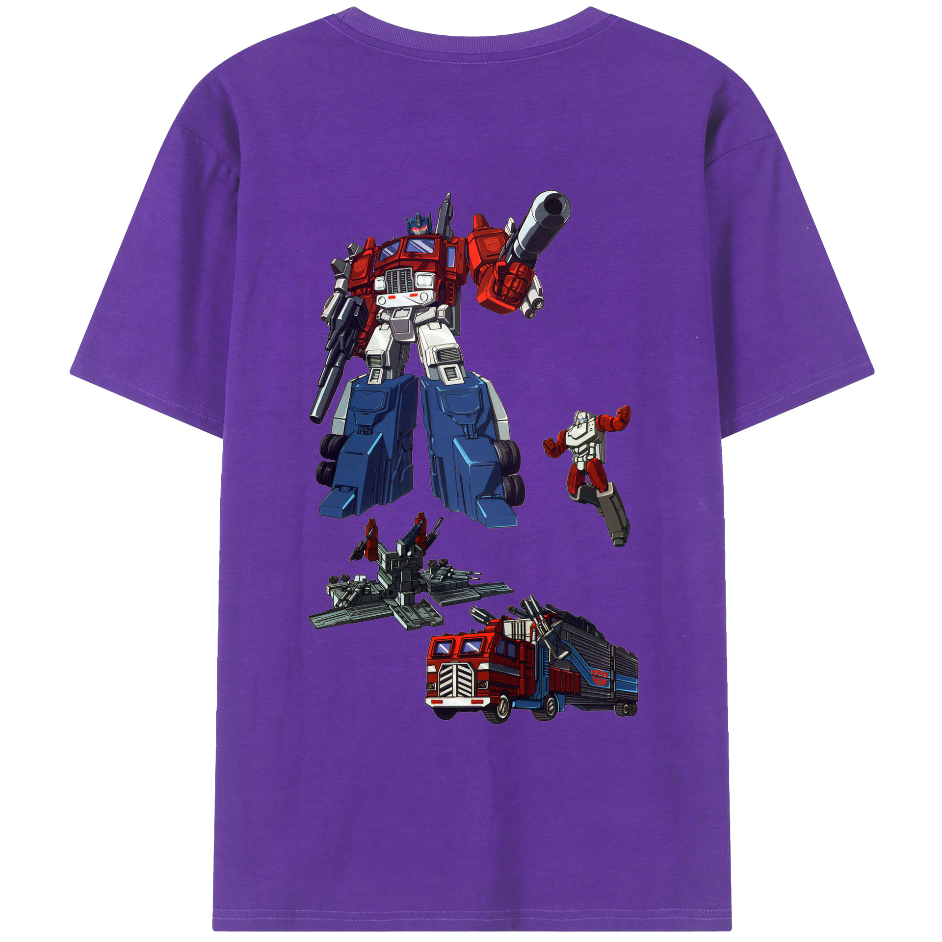 （画像用）  綿100％ メンズ半袖Tシャツ（バックプリント） 通気性