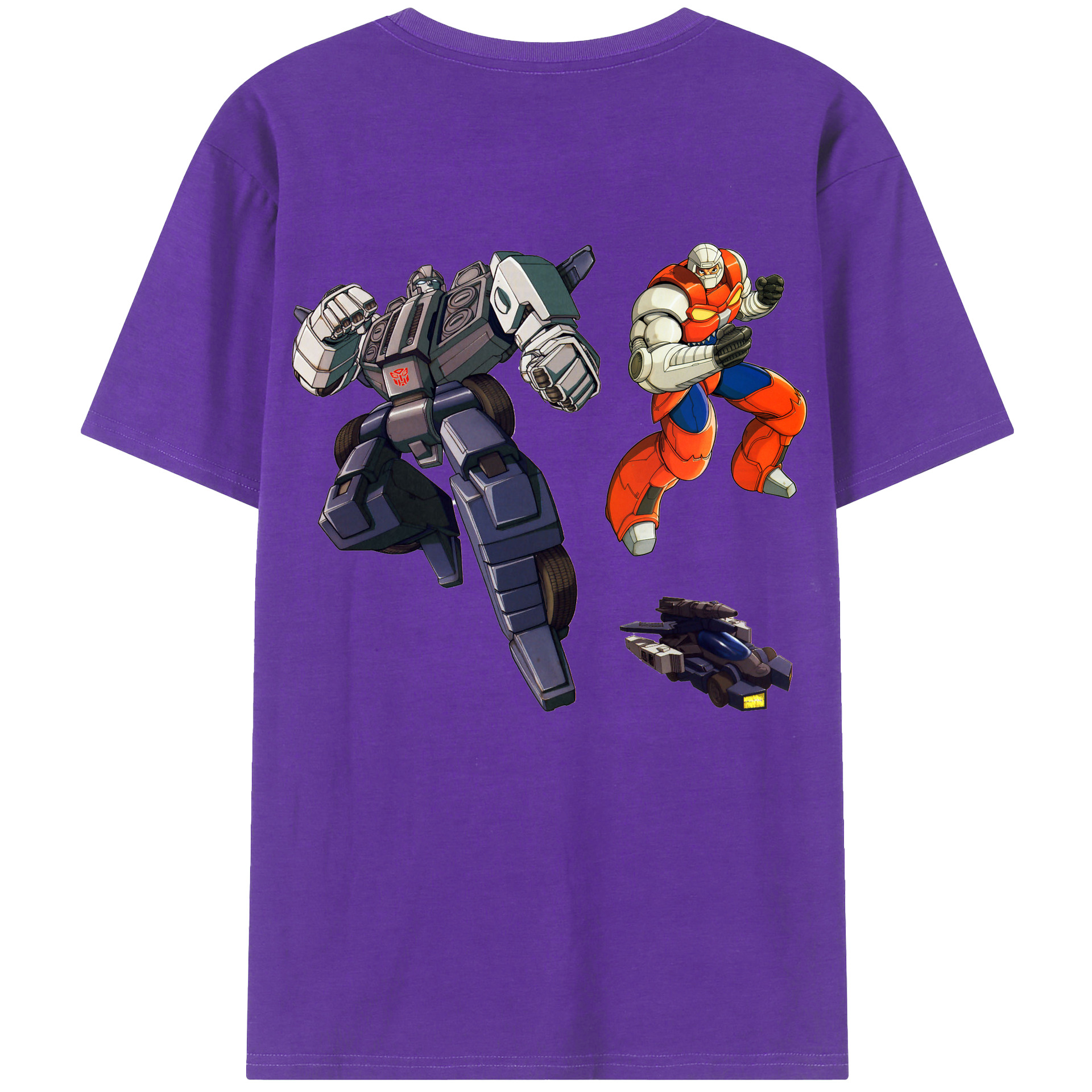 （画像用）  綿100％ メンズ半袖Tシャツ（バックプリント） 通気性