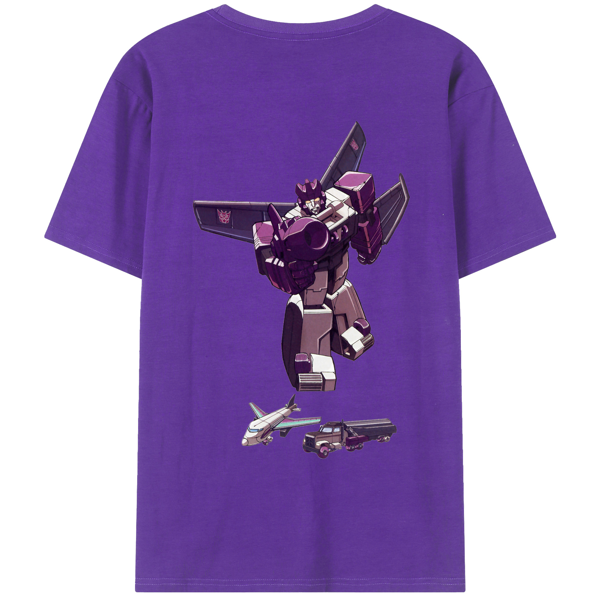 （画像用）  綿100％ メンズ半袖Tシャツ（バックプリント） 通気性