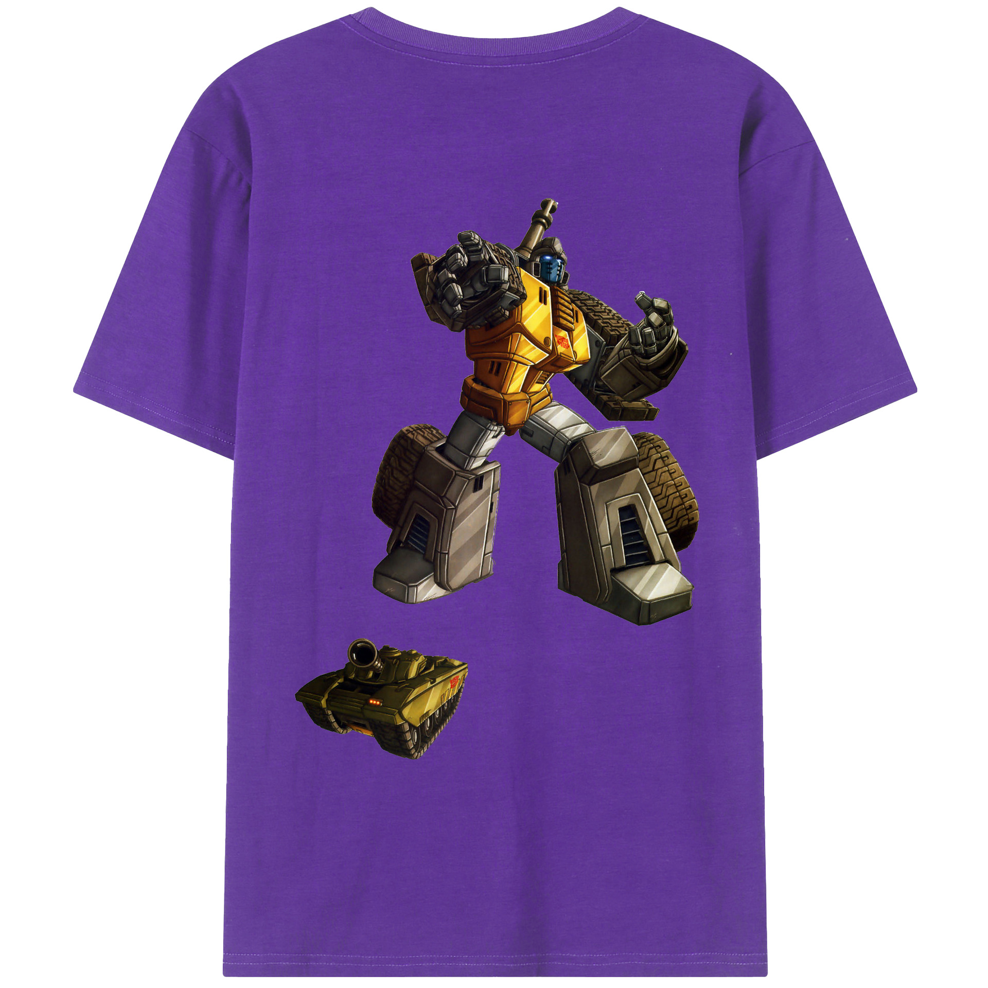 （画像用）  綿100％ メンズ半袖Tシャツ（バックプリント） 通気性