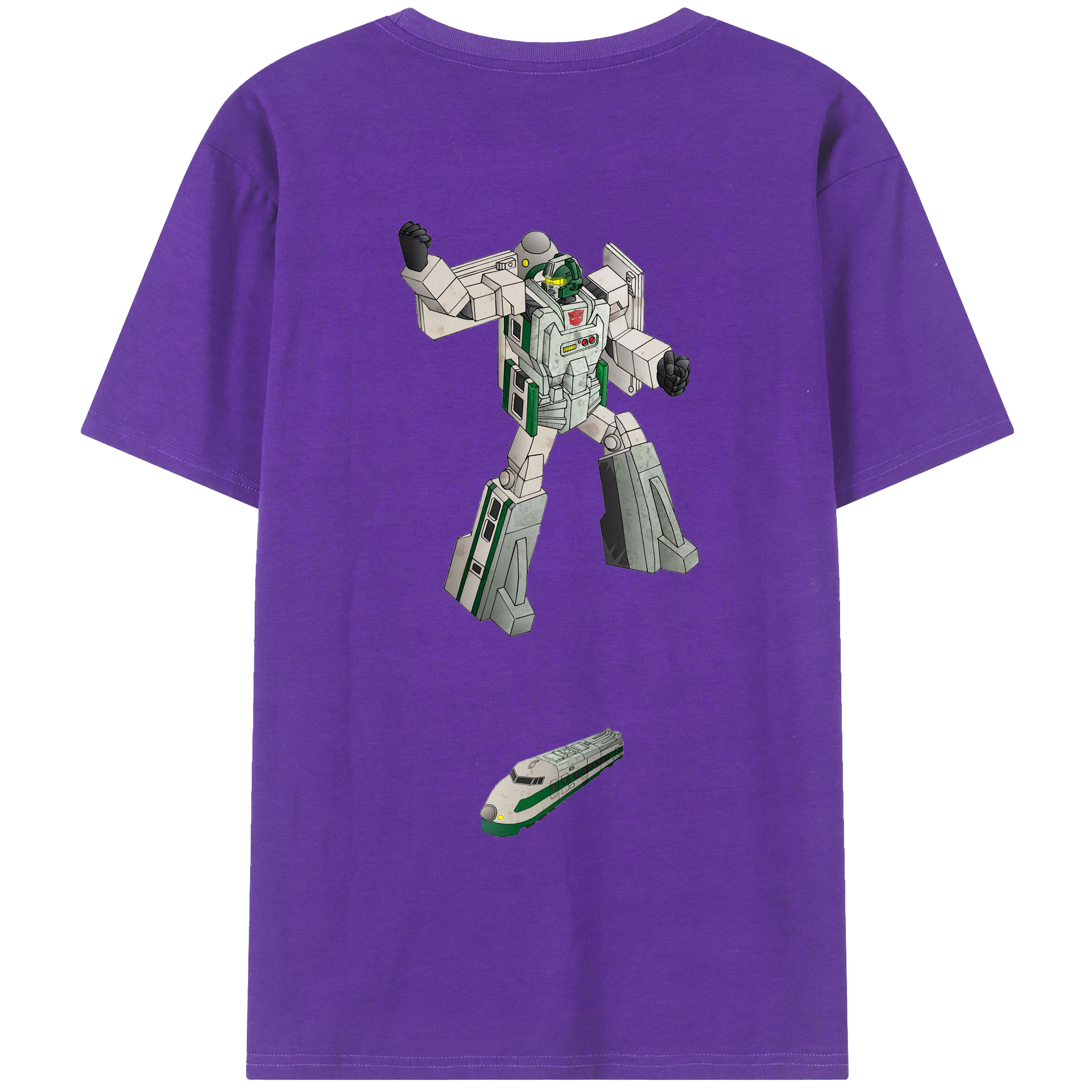 （画像用）  綿100％ メンズ半袖Tシャツ（バックプリント） 通気性