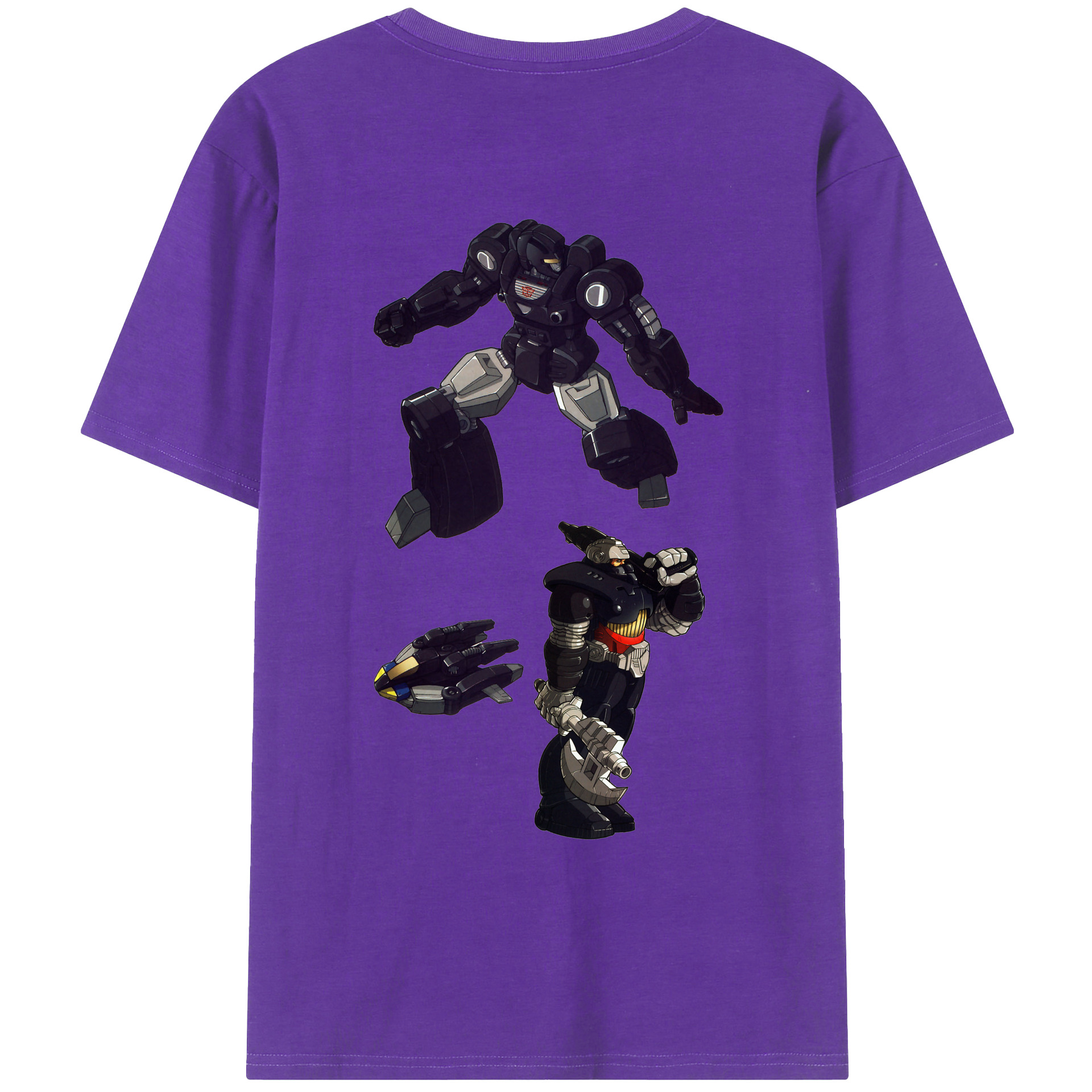 （画像用）  綿100％ メンズ半袖Tシャツ（バックプリント） 通気性