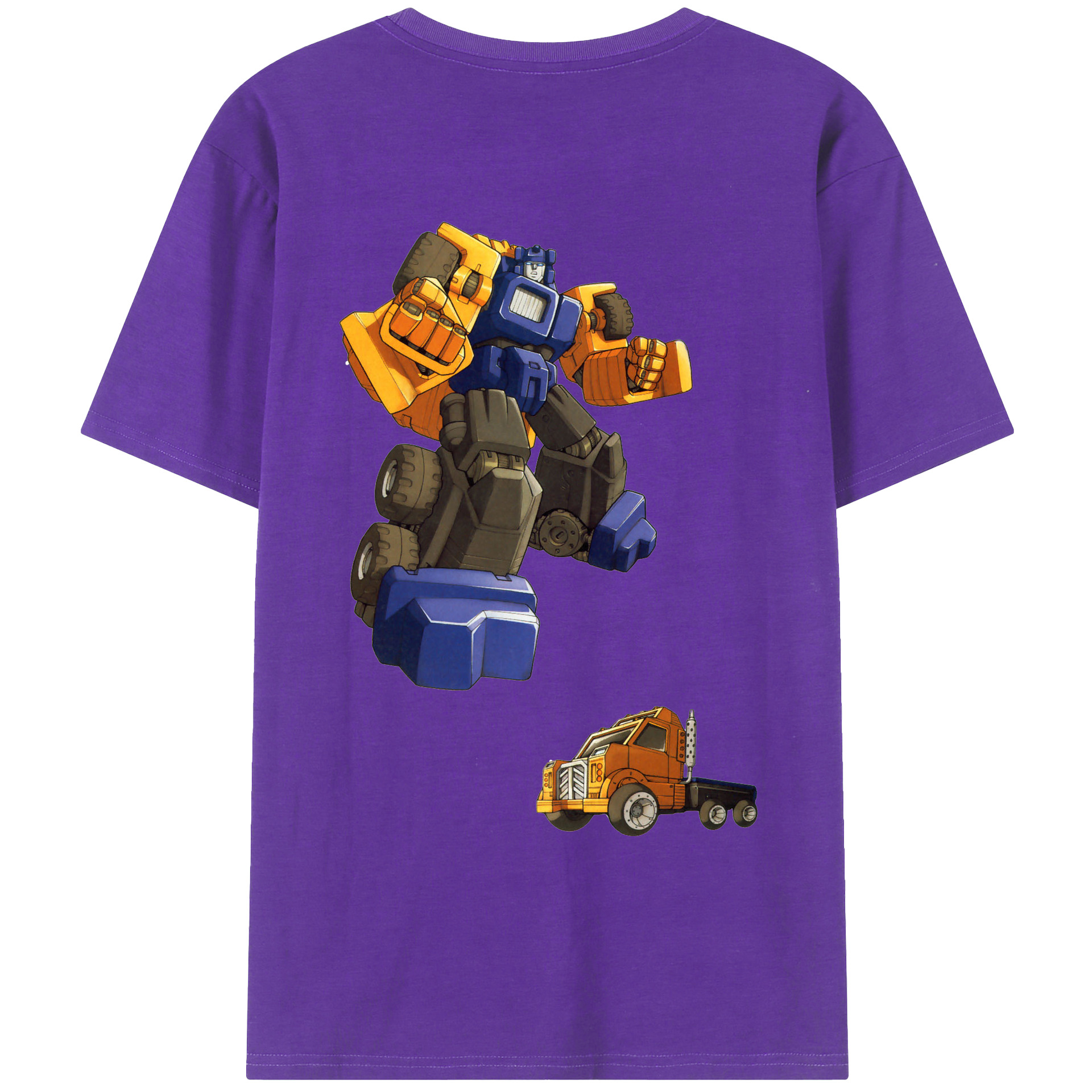 （画像用）  綿100％ メンズ半袖Tシャツ（バックプリント） 通気性