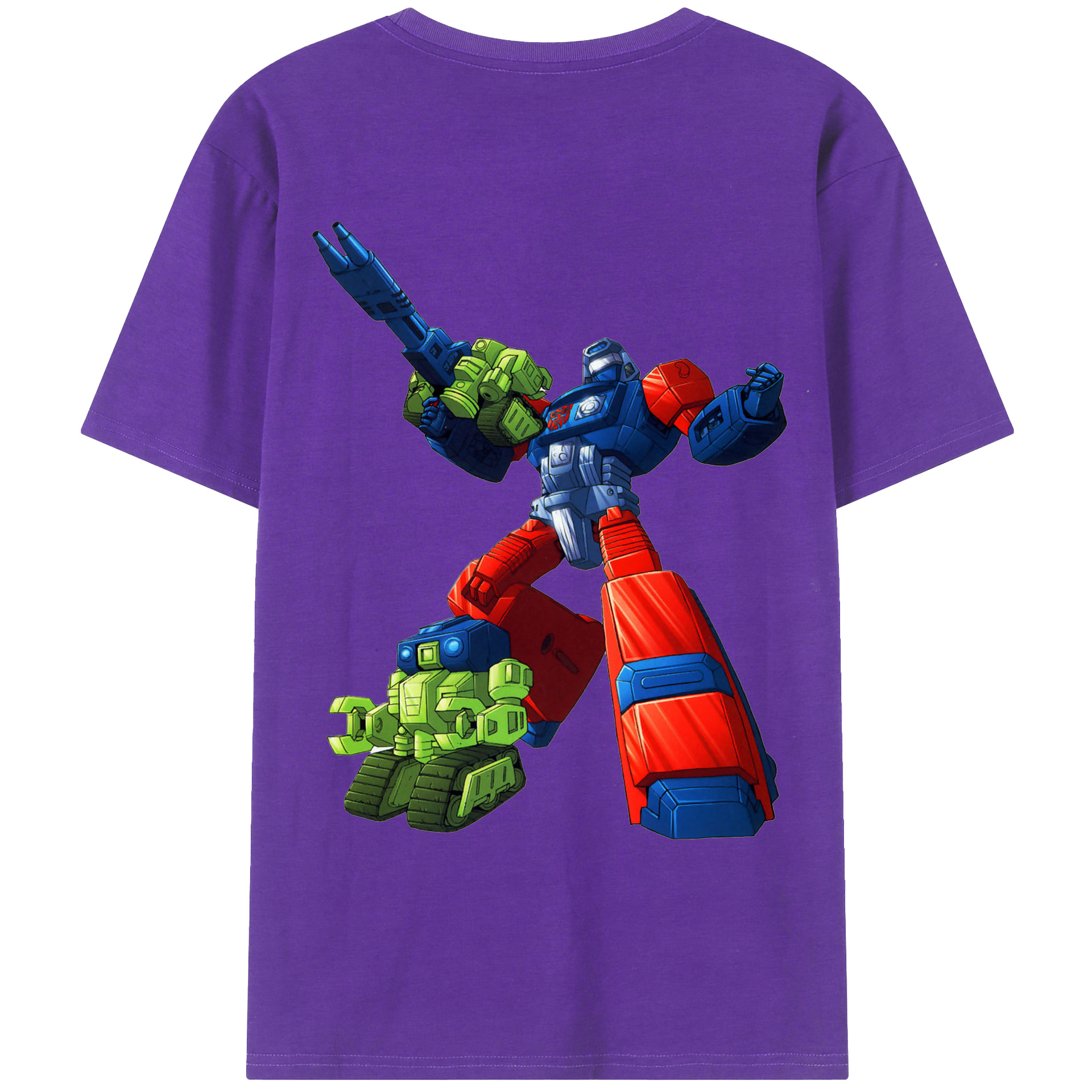 （画像用）  綿100％ メンズ半袖Tシャツ（バックプリント） 通気性
