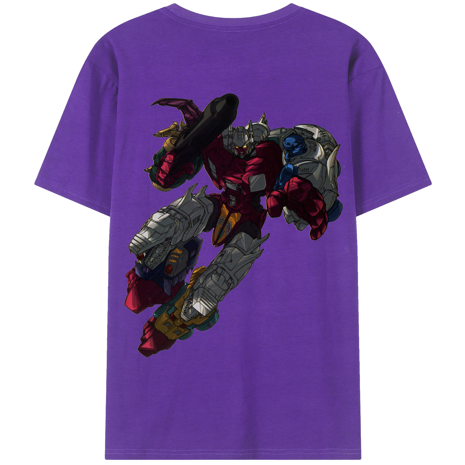 （画像用）  綿100％ メンズ半袖Tシャツ（バックプリント） 通気性