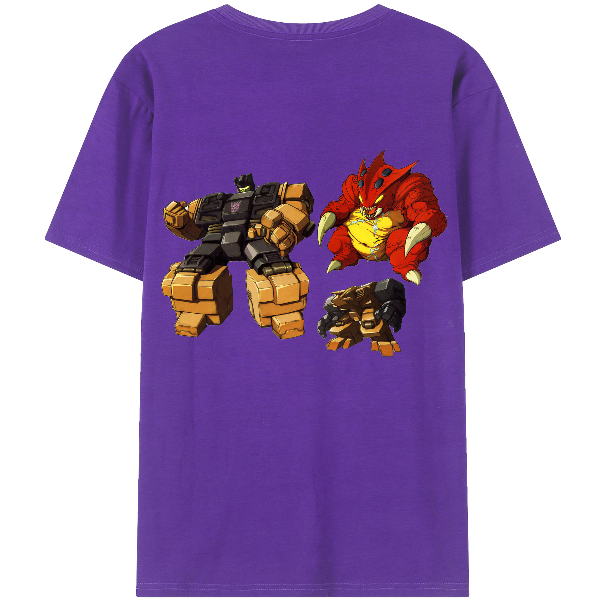 （画像用）  綿100％ メンズ半袖Tシャツ（バックプリント） 通気性