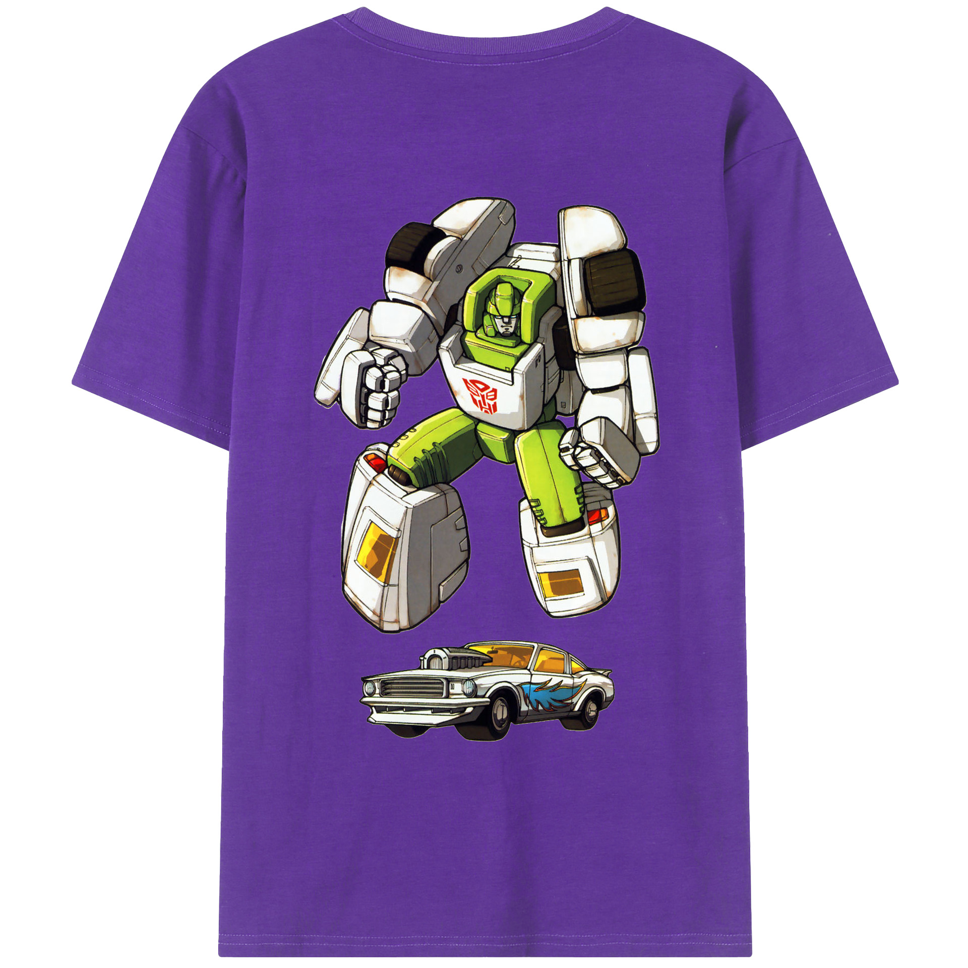 （画像用）  綿100％ メンズ半袖Tシャツ（バックプリント） 通気性