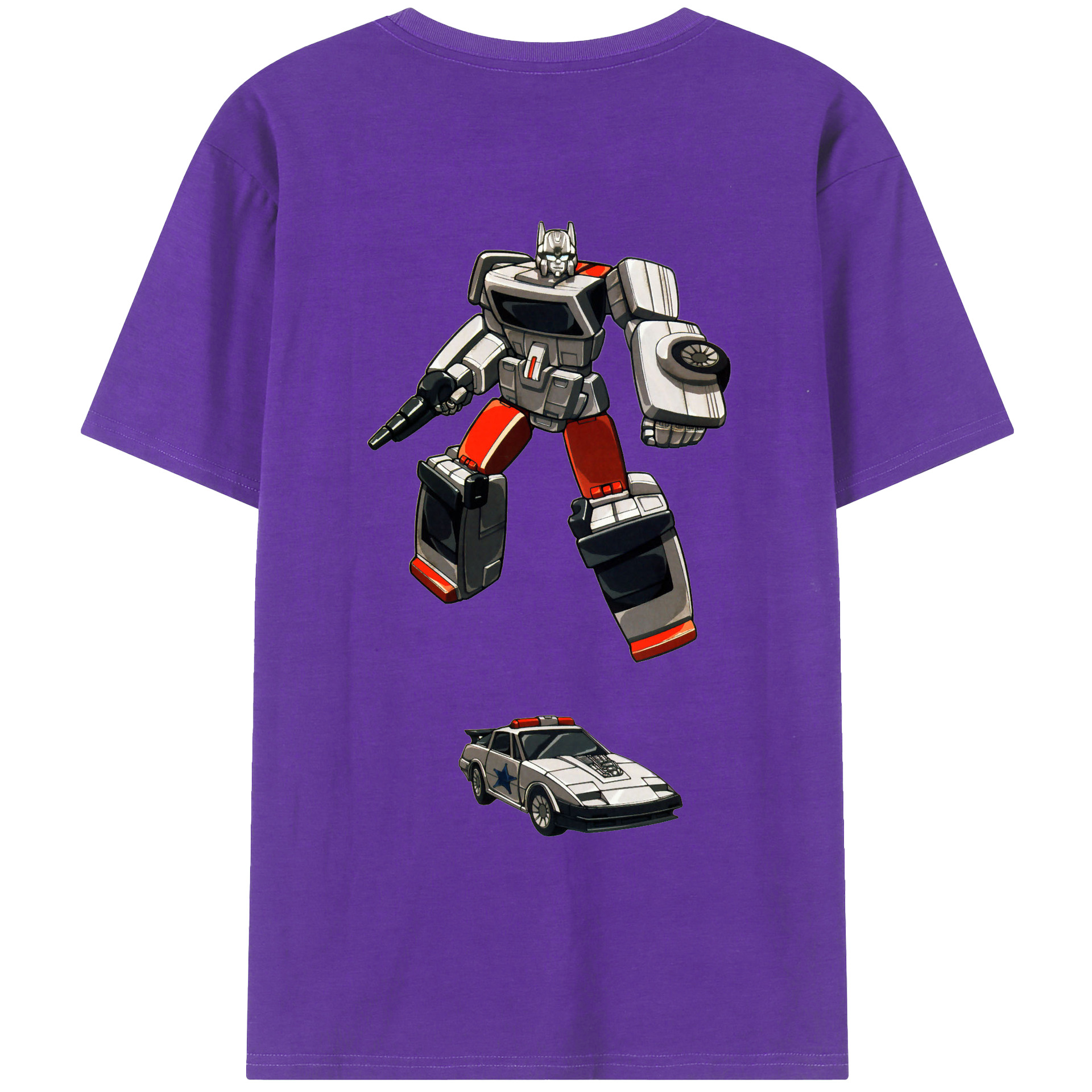 （画像用）  綿100％ メンズ半袖Tシャツ（バックプリント） 通気性