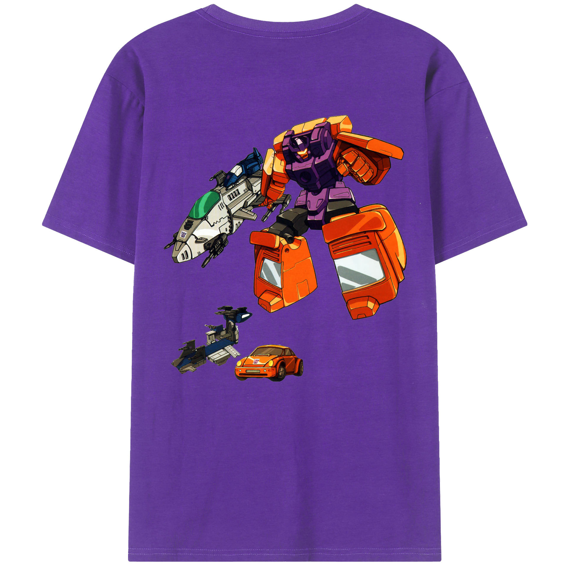 （画像用）  綿100％ メンズ半袖Tシャツ（バックプリント） 通気性