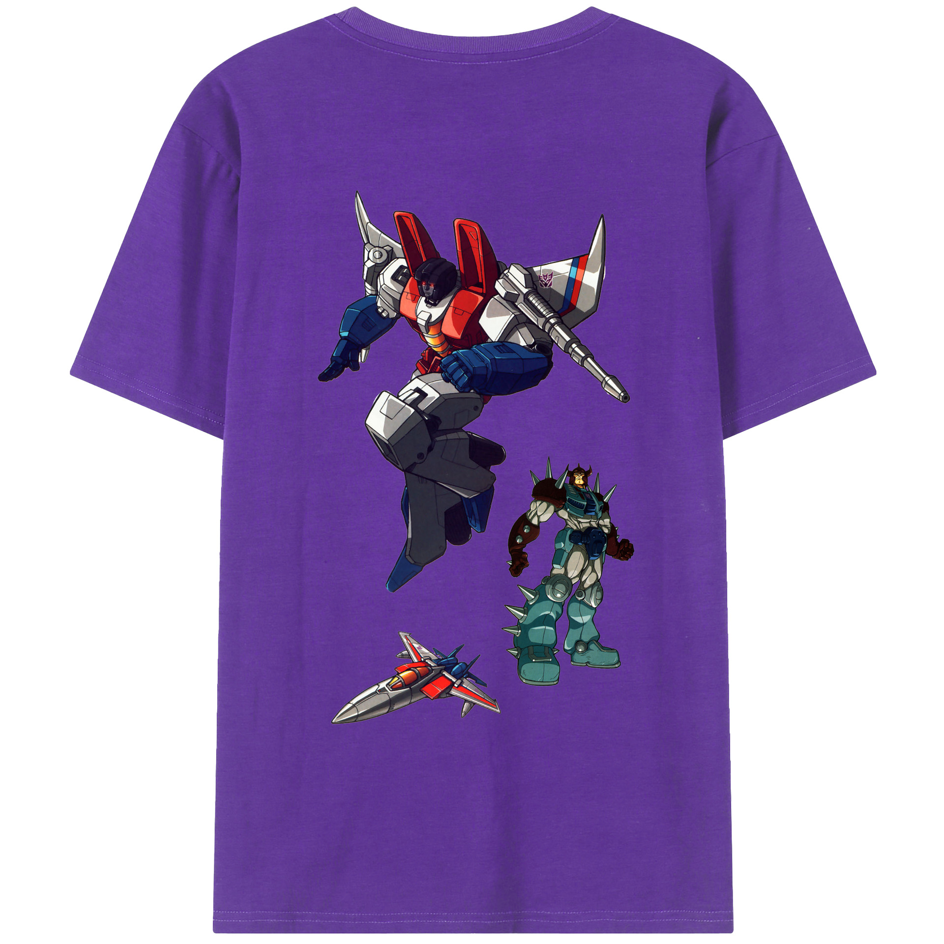 （画像用）  綿100％ メンズ半袖Tシャツ（バックプリント） 通気性