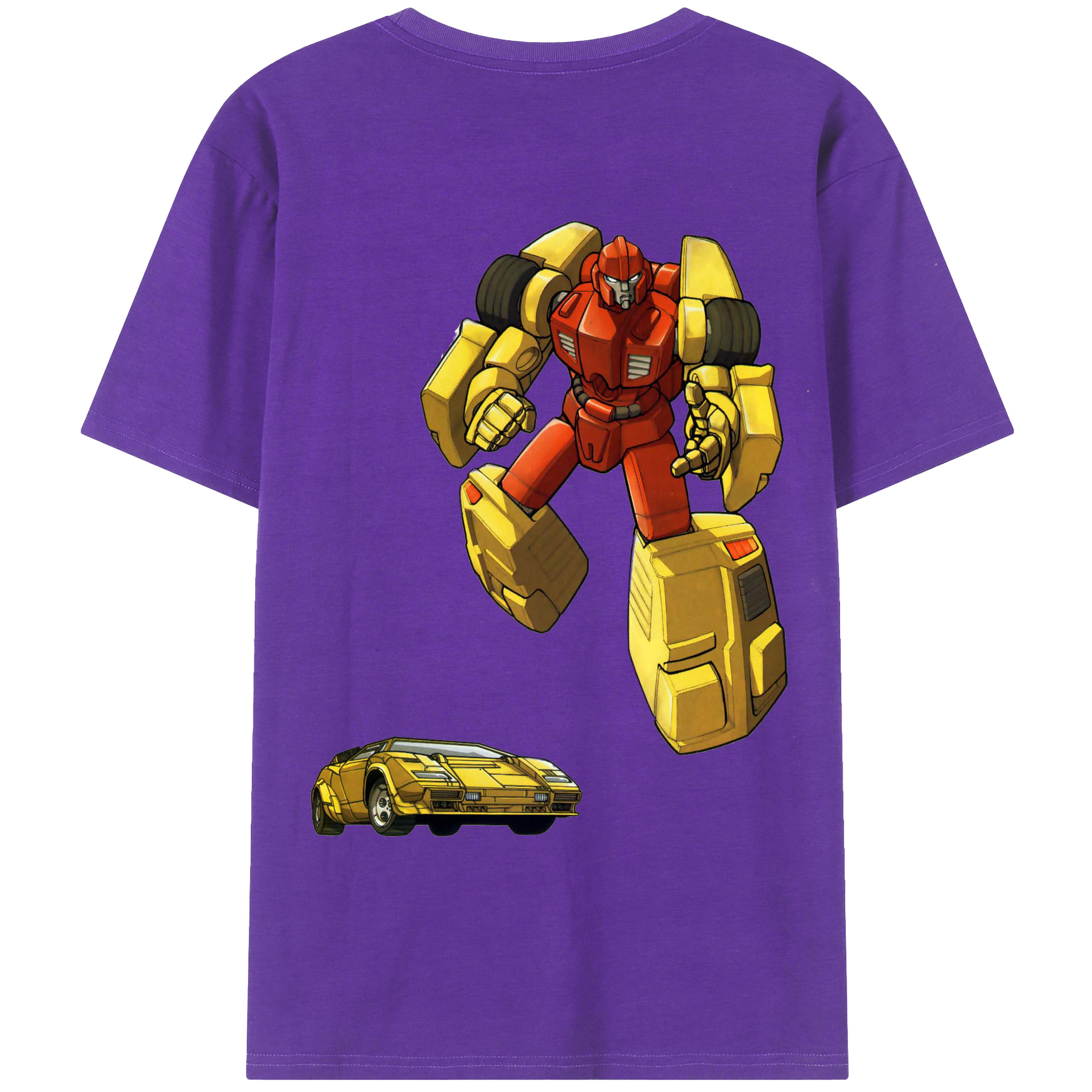 （画像用）  綿100％ メンズ半袖Tシャツ（バックプリント） 通気性