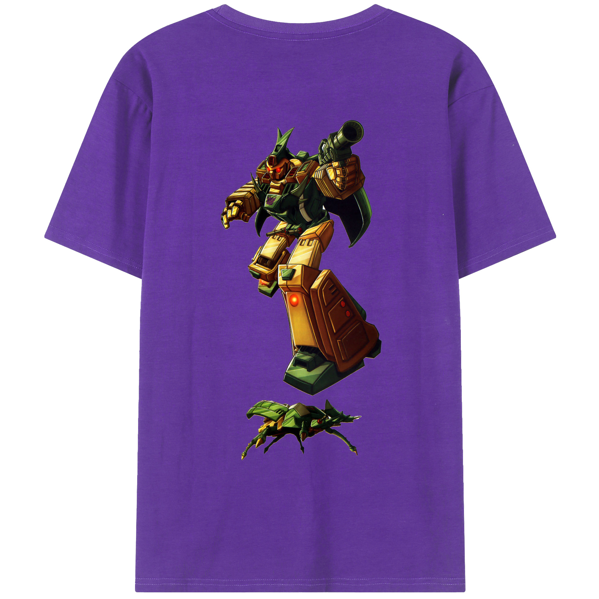 （画像用）  綿100％ メンズ半袖Tシャツ（バックプリント） 通気性