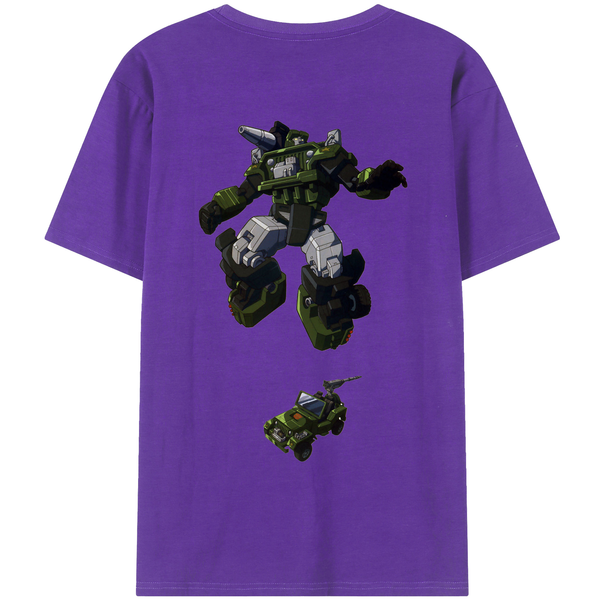 （画像用）  綿100％ メンズ半袖Tシャツ（バックプリント） 通気性
