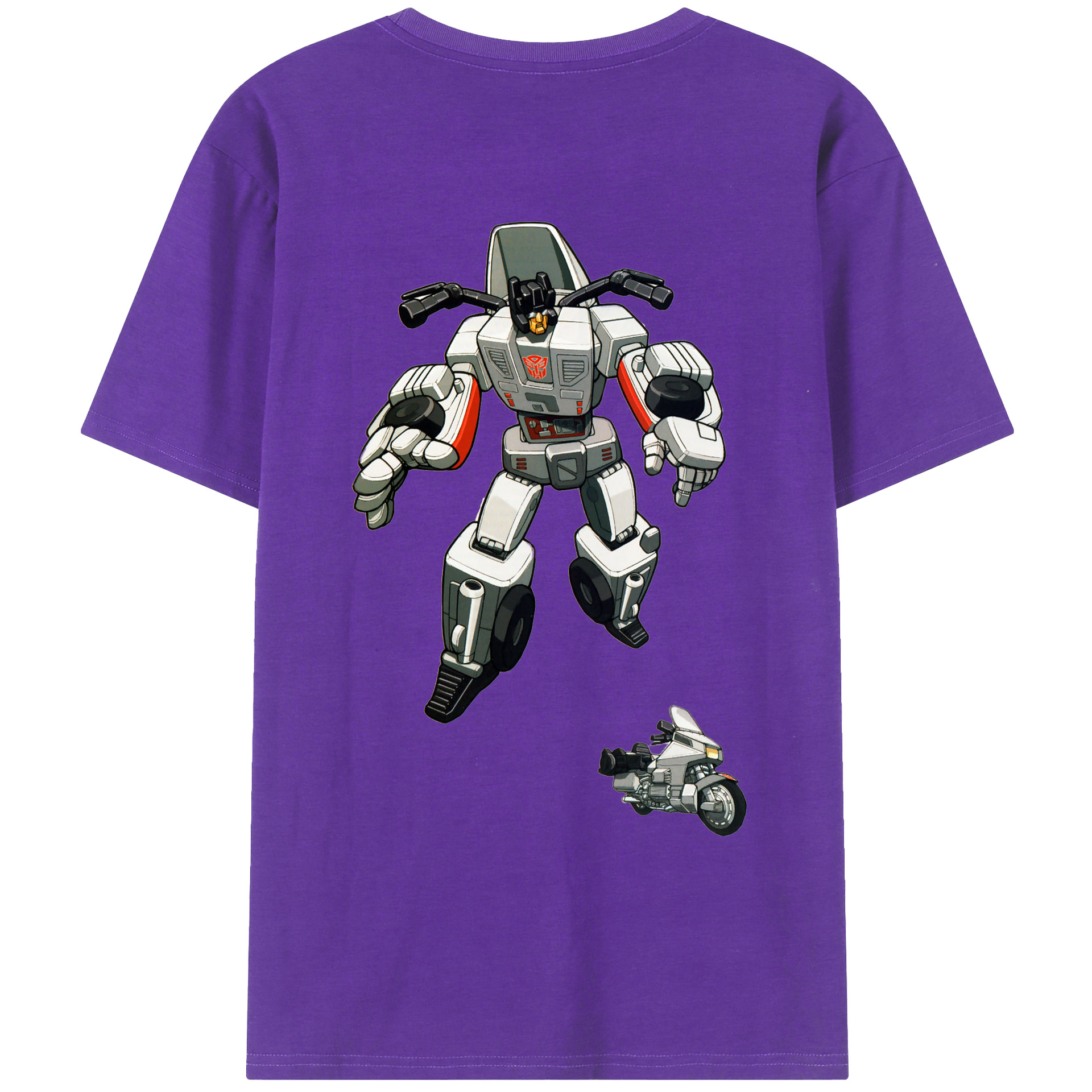 （画像用）  綿100％ メンズ半袖Tシャツ（バックプリント） 通気性