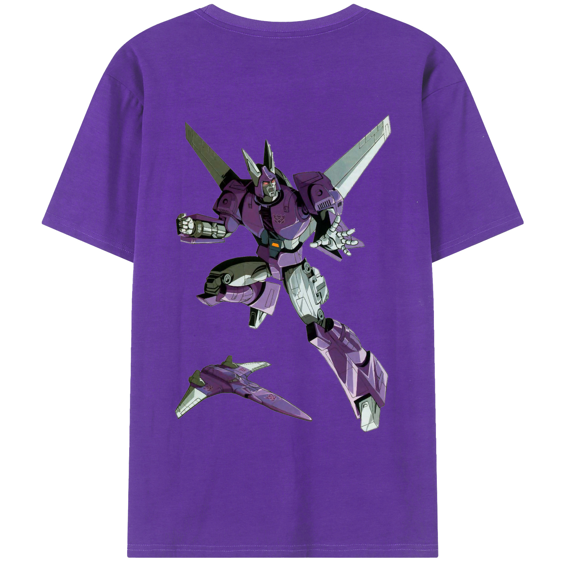 （画像用）  綿100％ メンズ半袖Tシャツ（バックプリント） 通気性