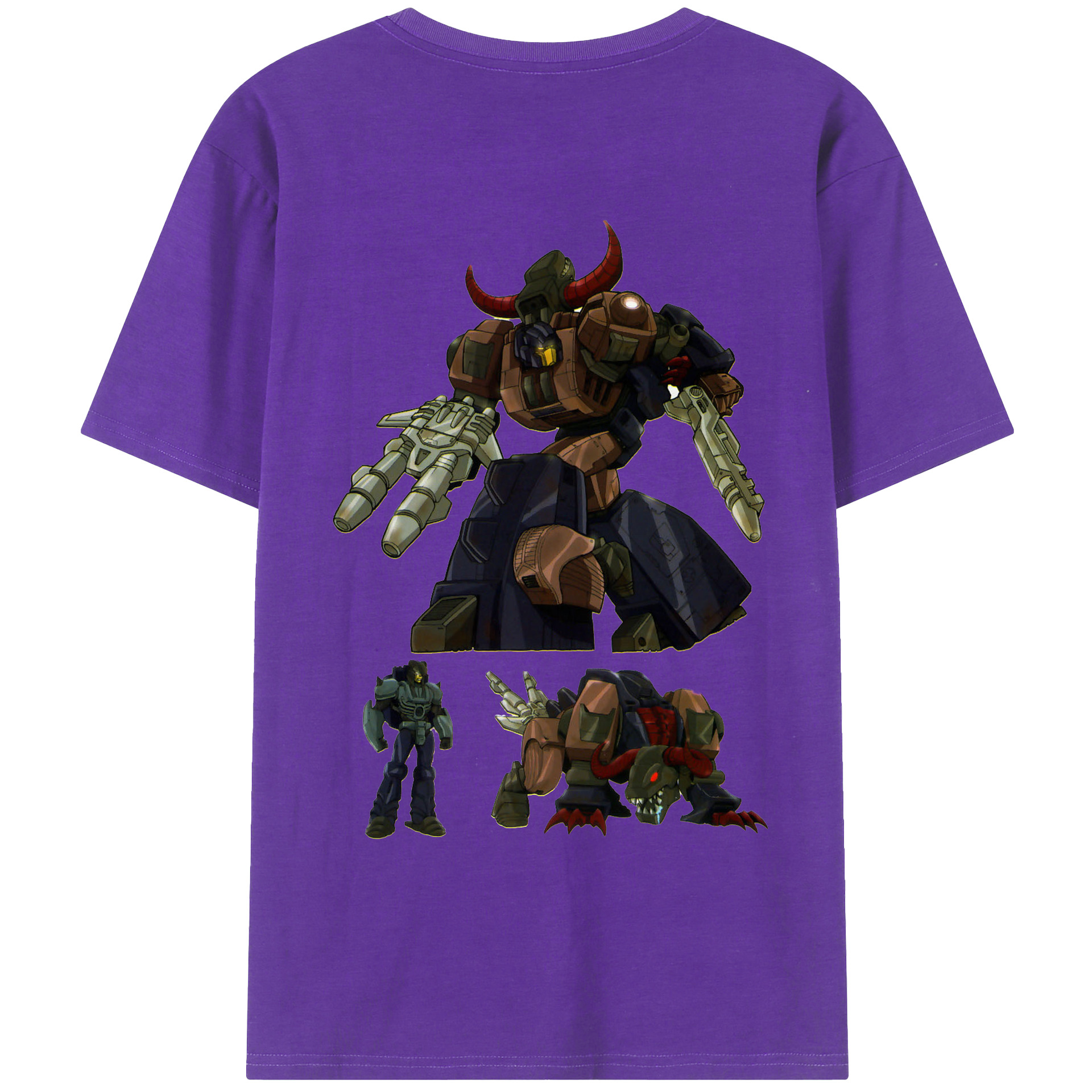 （画像用）  綿100％ メンズ半袖Tシャツ（バックプリント） 通気性