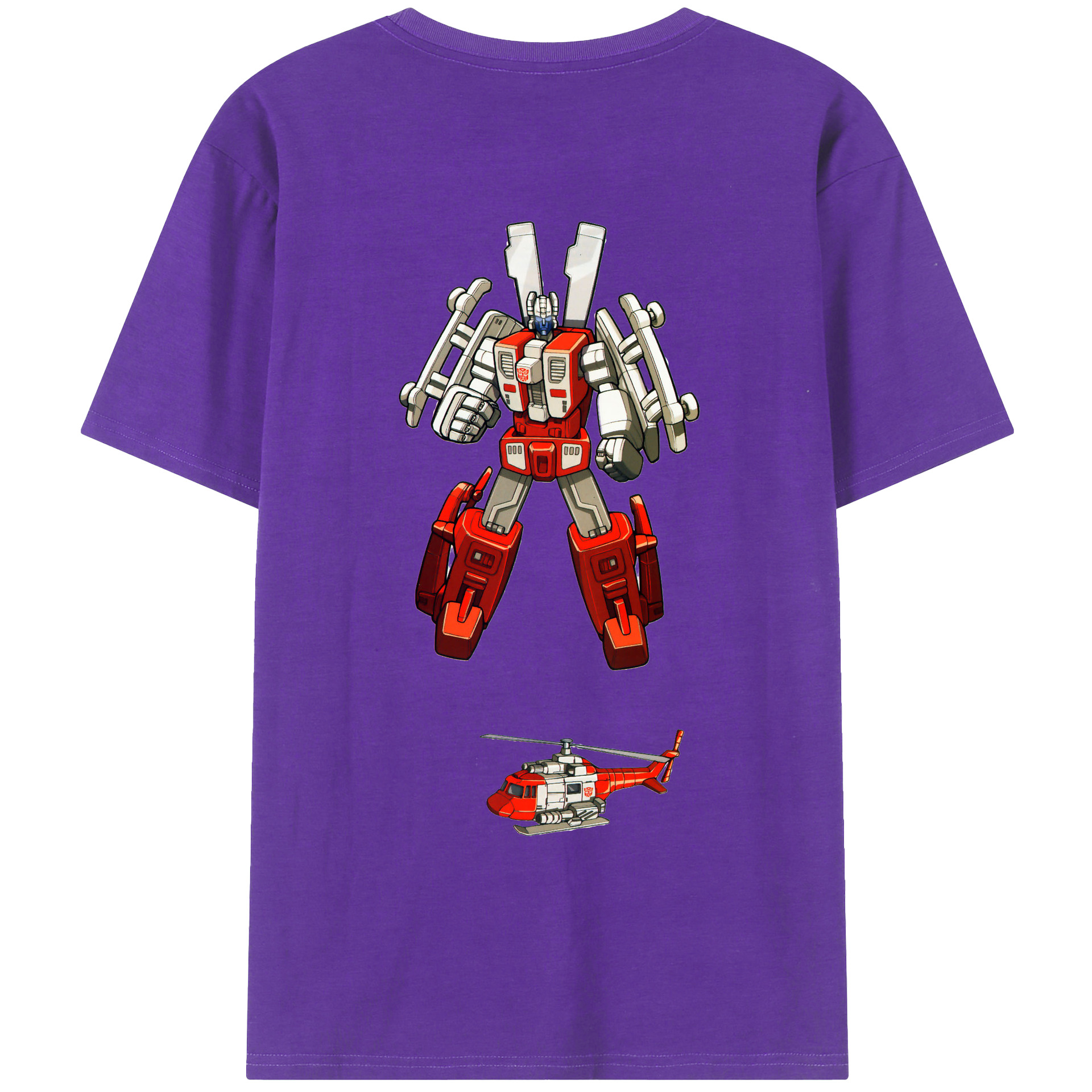 （画像用）  綿100％ メンズ半袖Tシャツ（バックプリント） 通気性