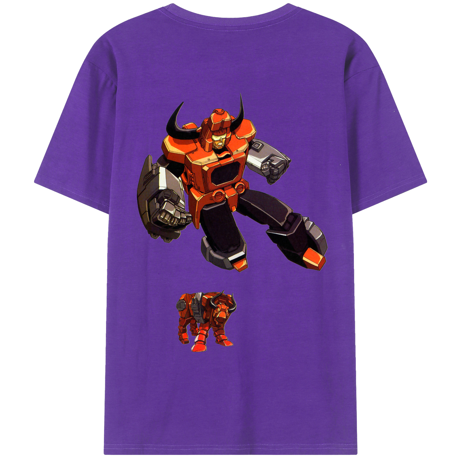 （画像用）  綿100％ メンズ半袖Tシャツ（バックプリント） 通気性
