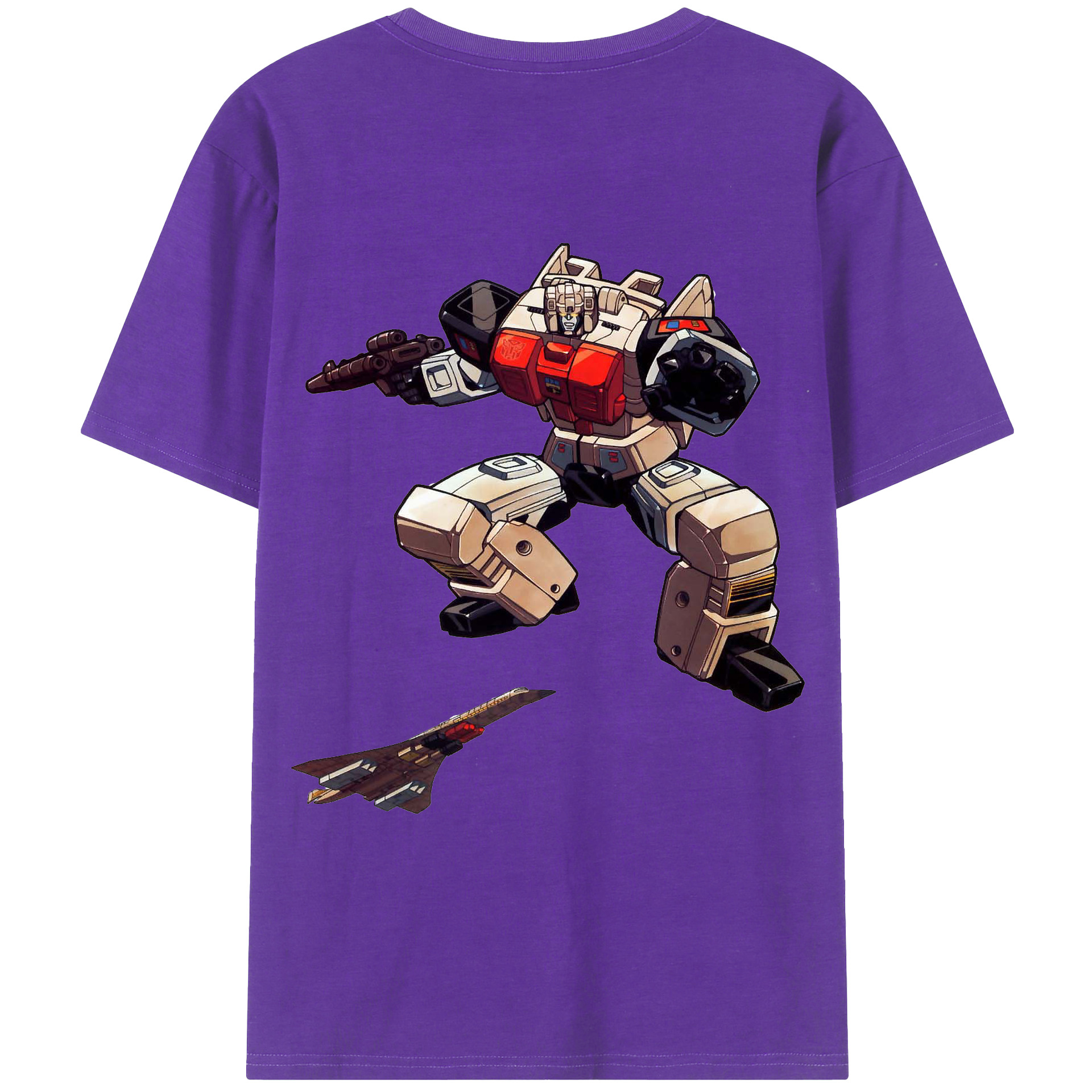 （画像用）  綿100％ メンズ半袖Tシャツ（バックプリント） 通気性