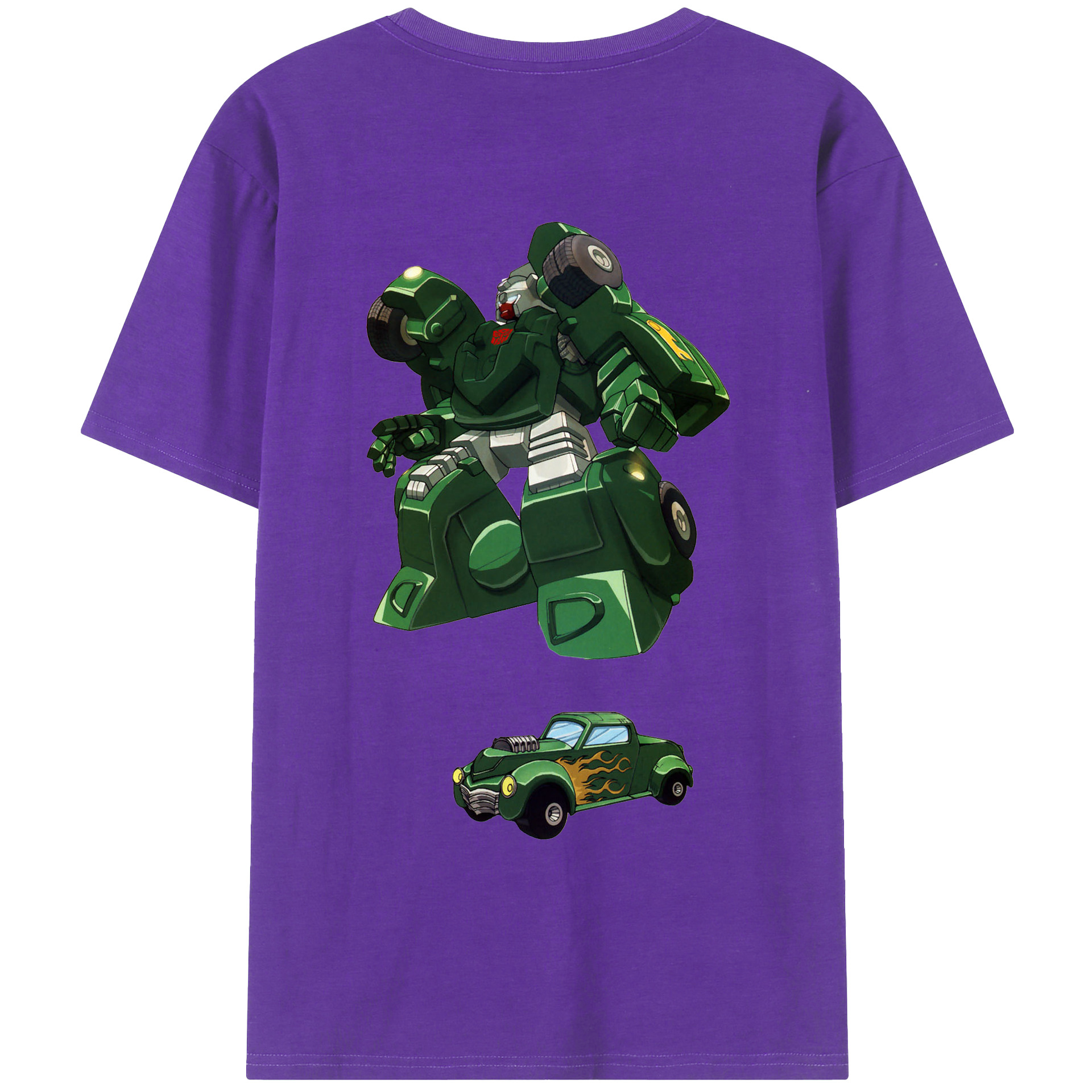 （画像用）  綿100％ メンズ半袖Tシャツ（バックプリント） 通気性