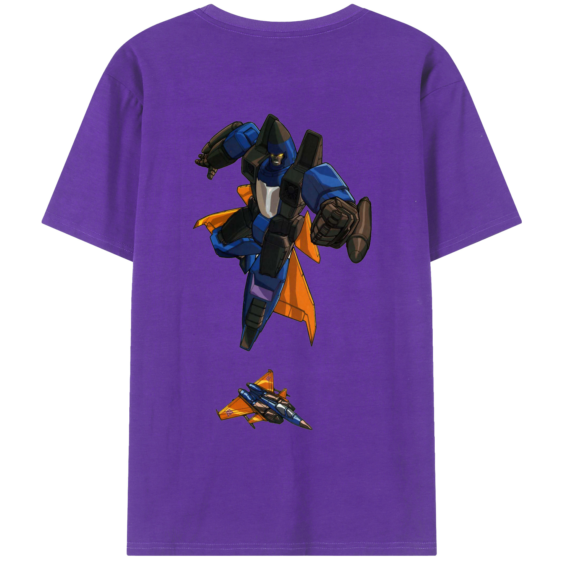 （画像用）  綿100％ メンズ半袖Tシャツ（バックプリント） 通気性