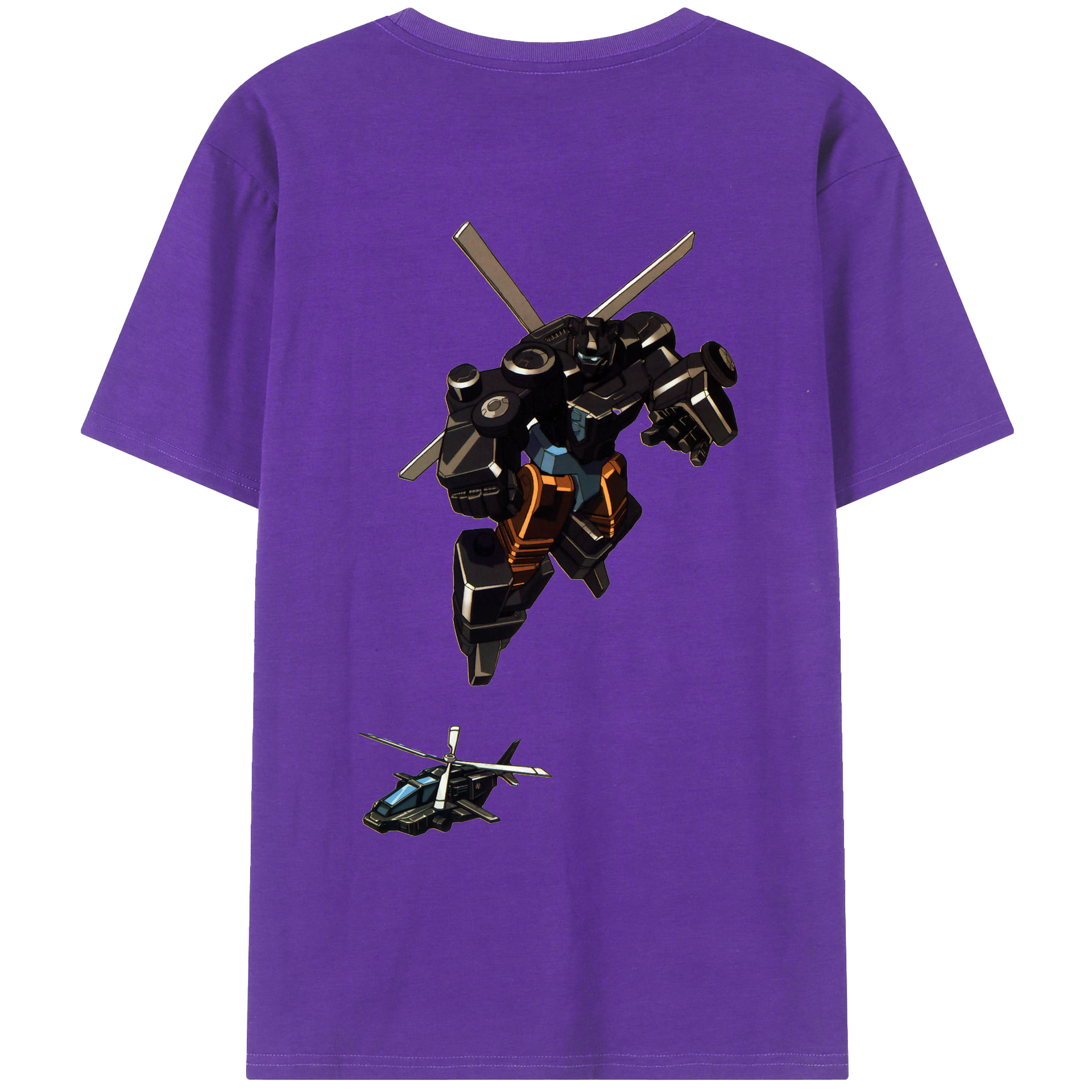 （画像用）  綿100％ メンズ半袖Tシャツ（バックプリント） 通気性