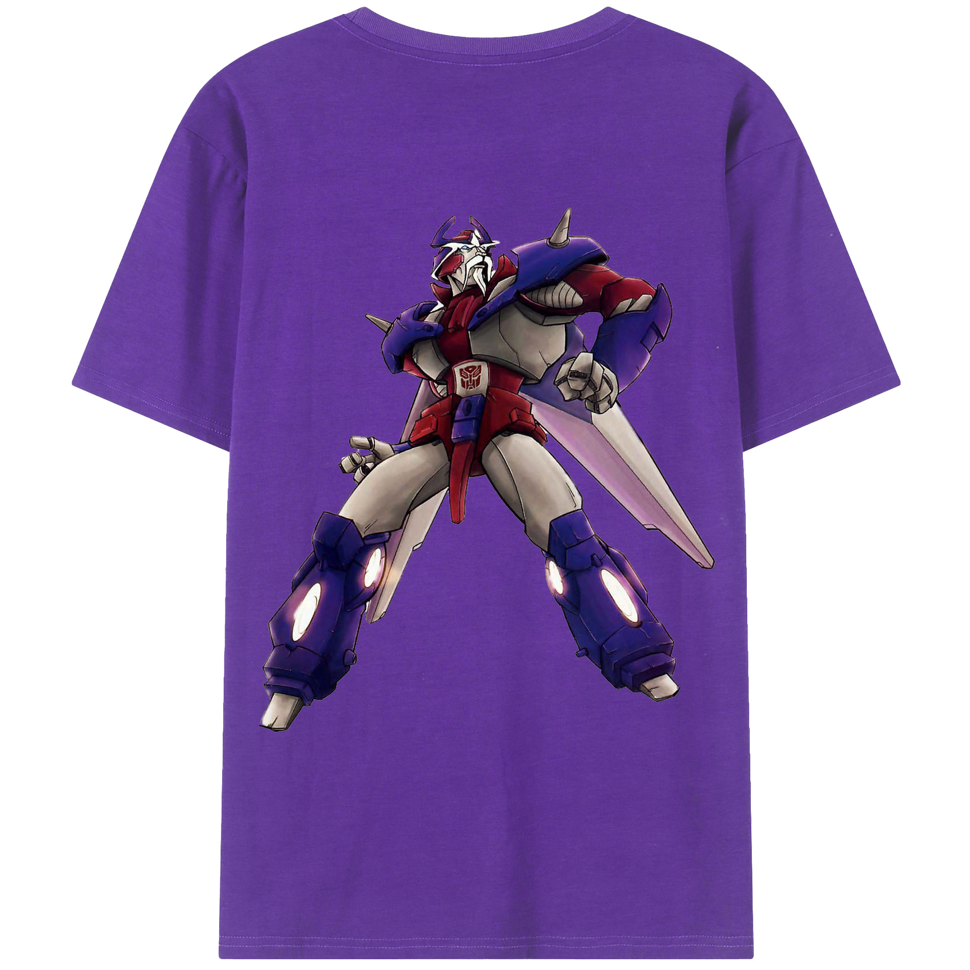 （画像用）  綿100％ メンズ半袖Tシャツ（バックプリント） 通気性