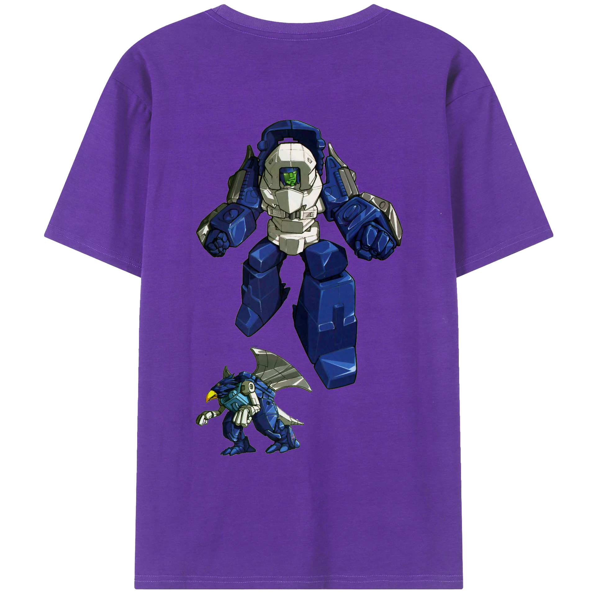 （画像用）  綿100％ メンズ半袖Tシャツ（バックプリント） 通気性