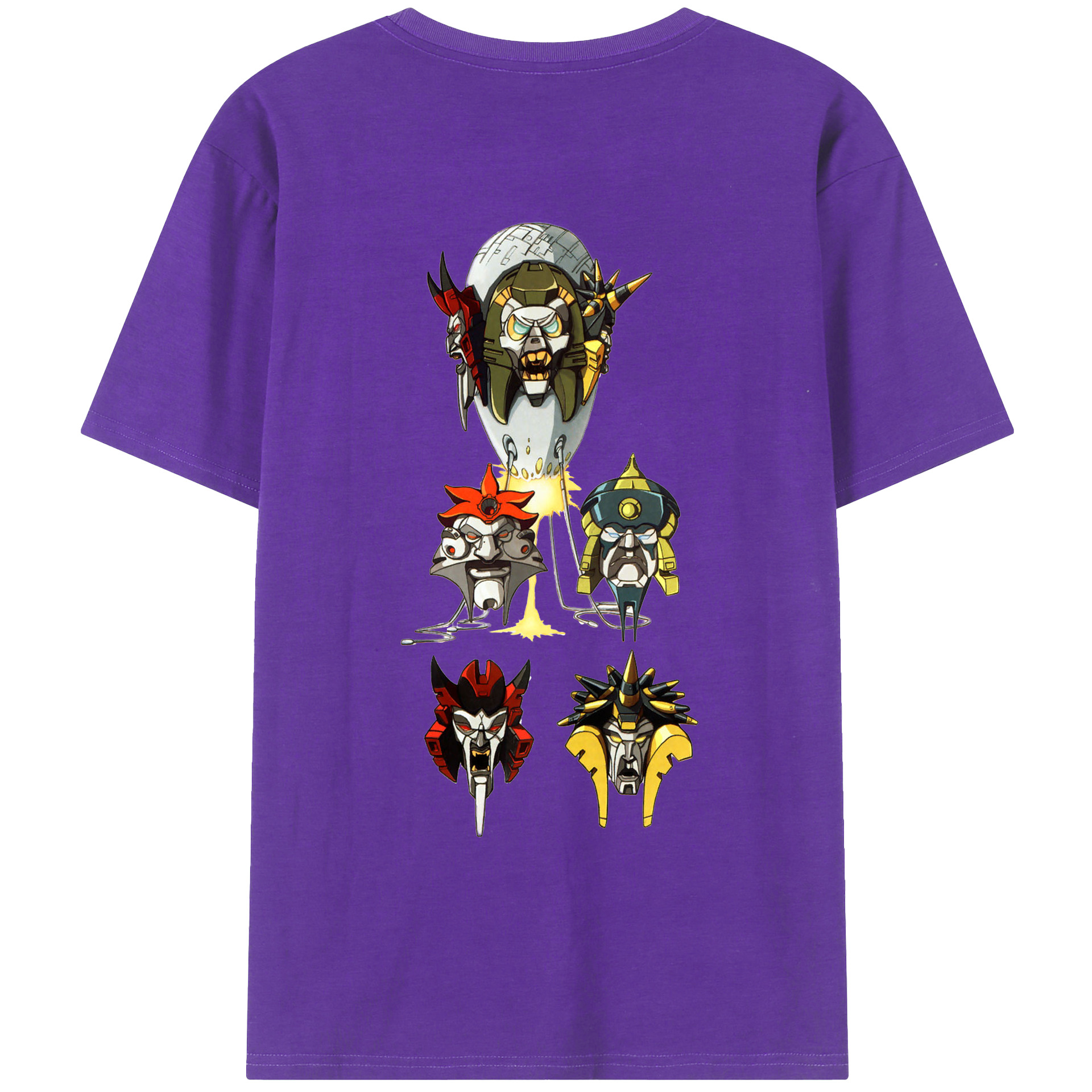 （画像用）  綿100％ メンズ半袖Tシャツ（バックプリント） 通気性