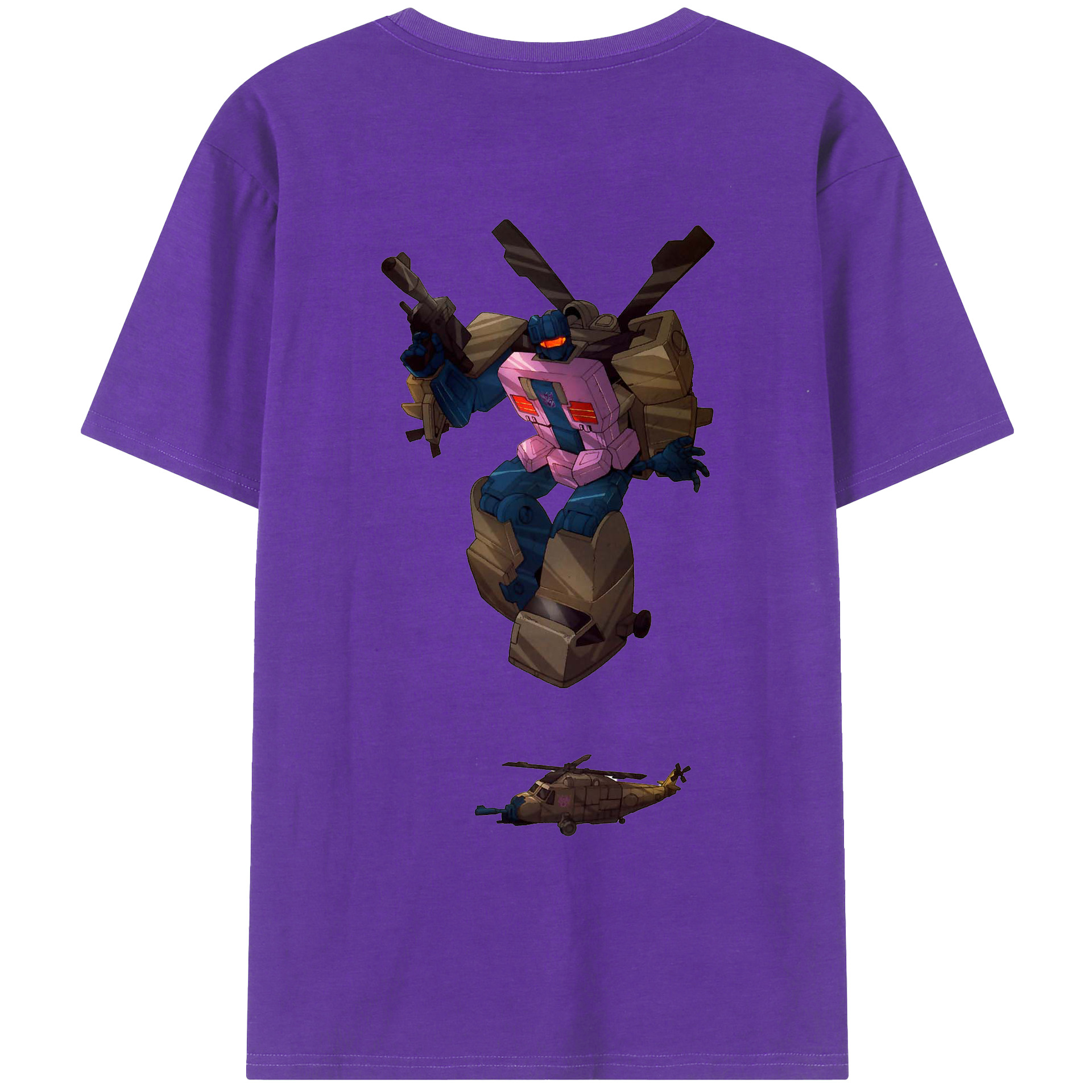 （画像用）  綿100％ メンズ半袖Tシャツ（バックプリント） 通気性