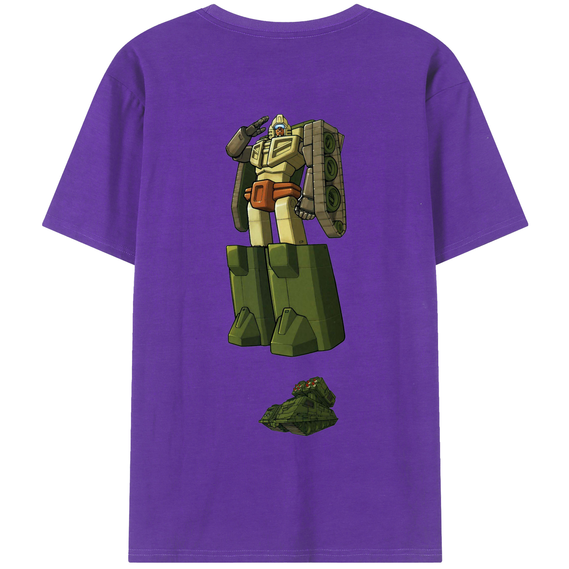 （画像用）  綿100％ メンズ半袖Tシャツ（バックプリント） 通気性
