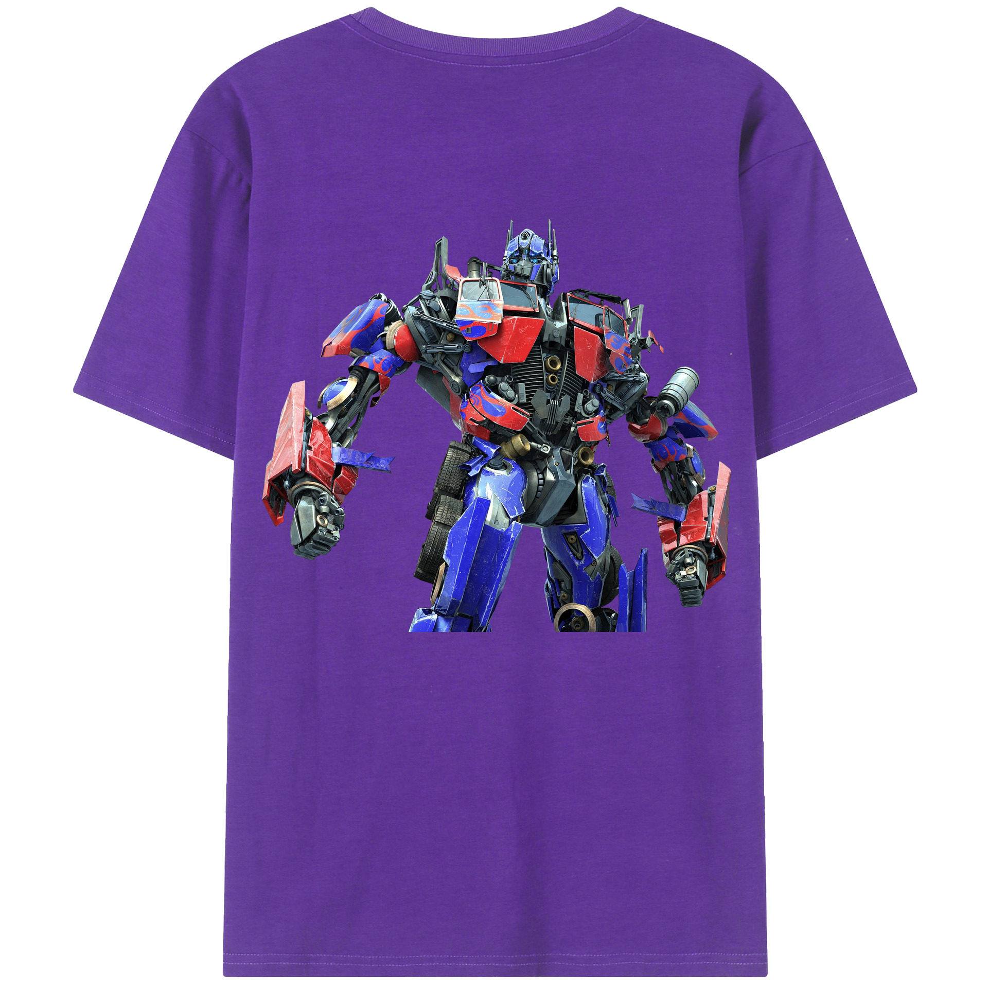 （画像用）  綿100％ メンズ半袖Tシャツ（バックプリント） 通気性