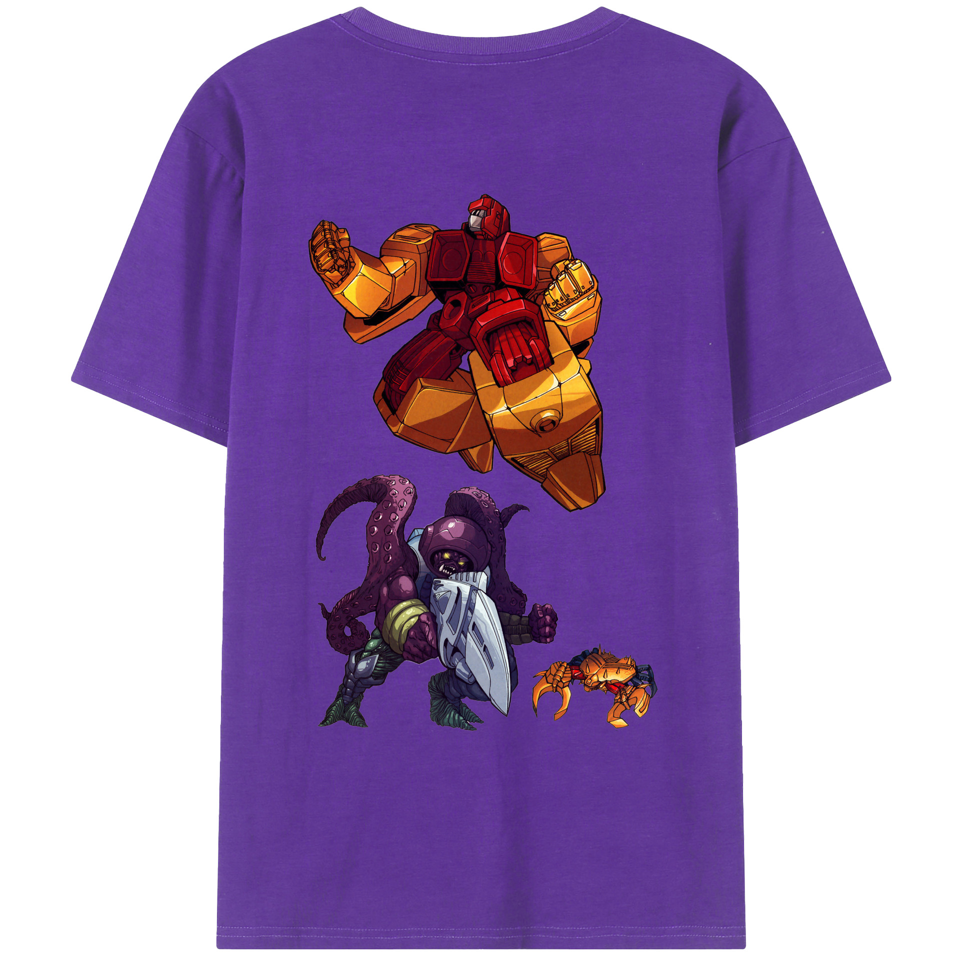 （画像用）  綿100％ メンズ半袖Tシャツ（バックプリント） 通気性