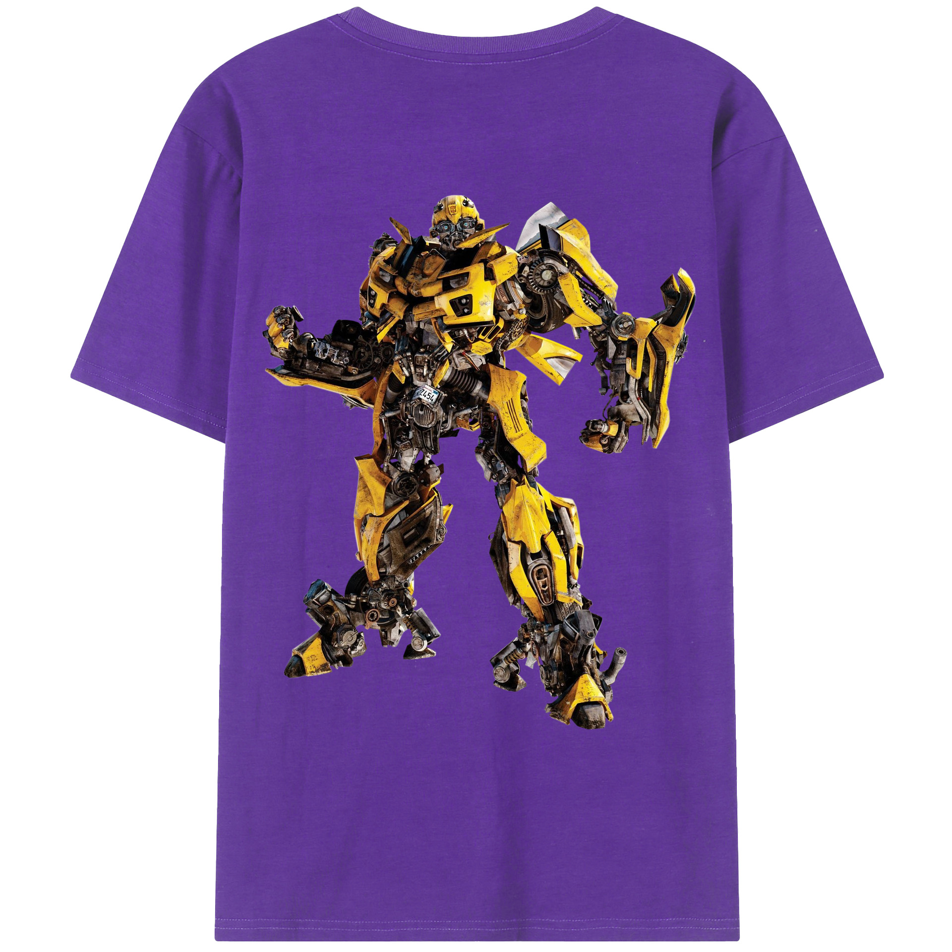 （画像用）  綿100％ メンズ半袖Tシャツ（バックプリント） 通気性
