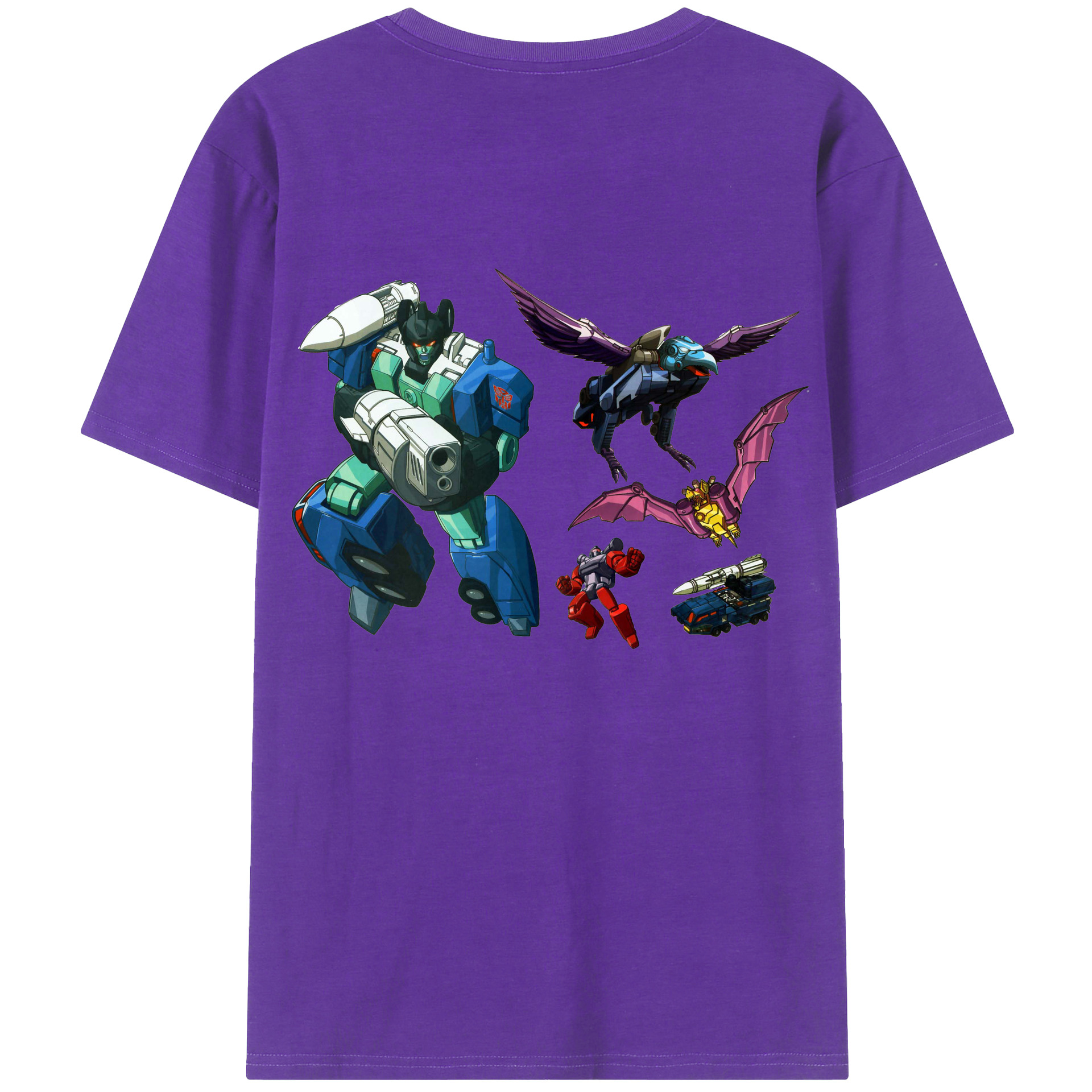 （画像用）  綿100％ メンズ半袖Tシャツ（バックプリント） 通気性