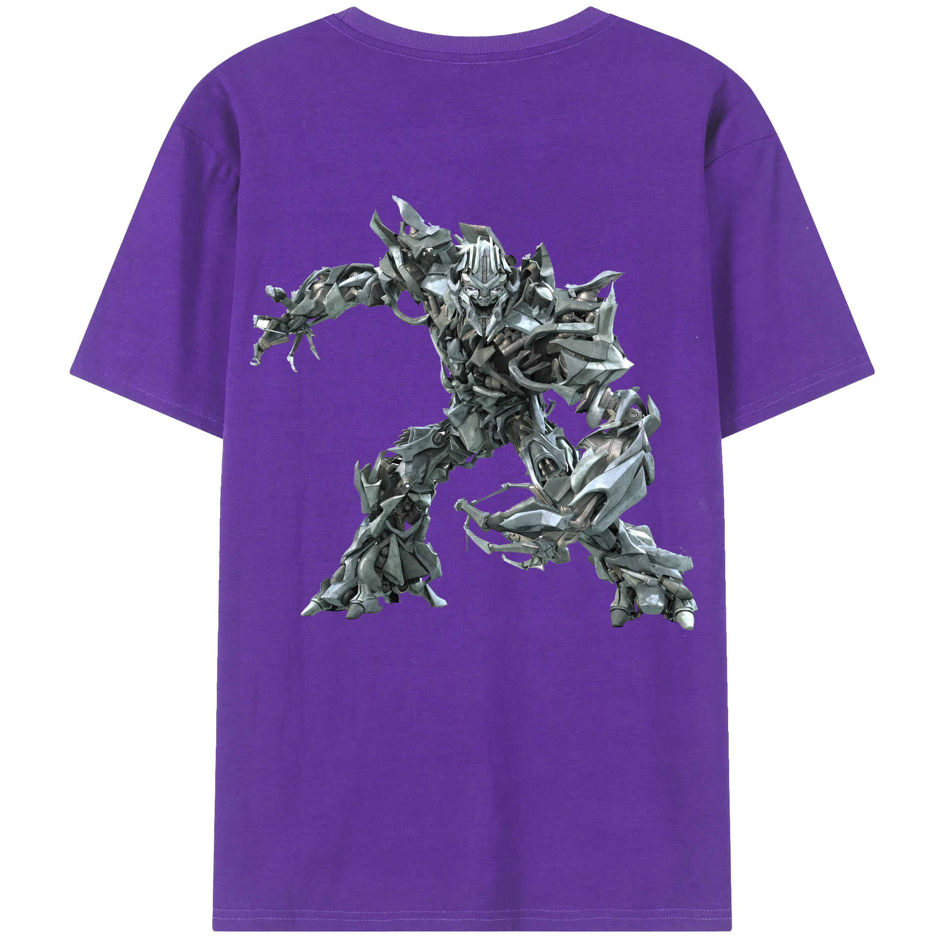 （画像用）  綿100％ メンズ半袖Tシャツ（バックプリント） 通気性