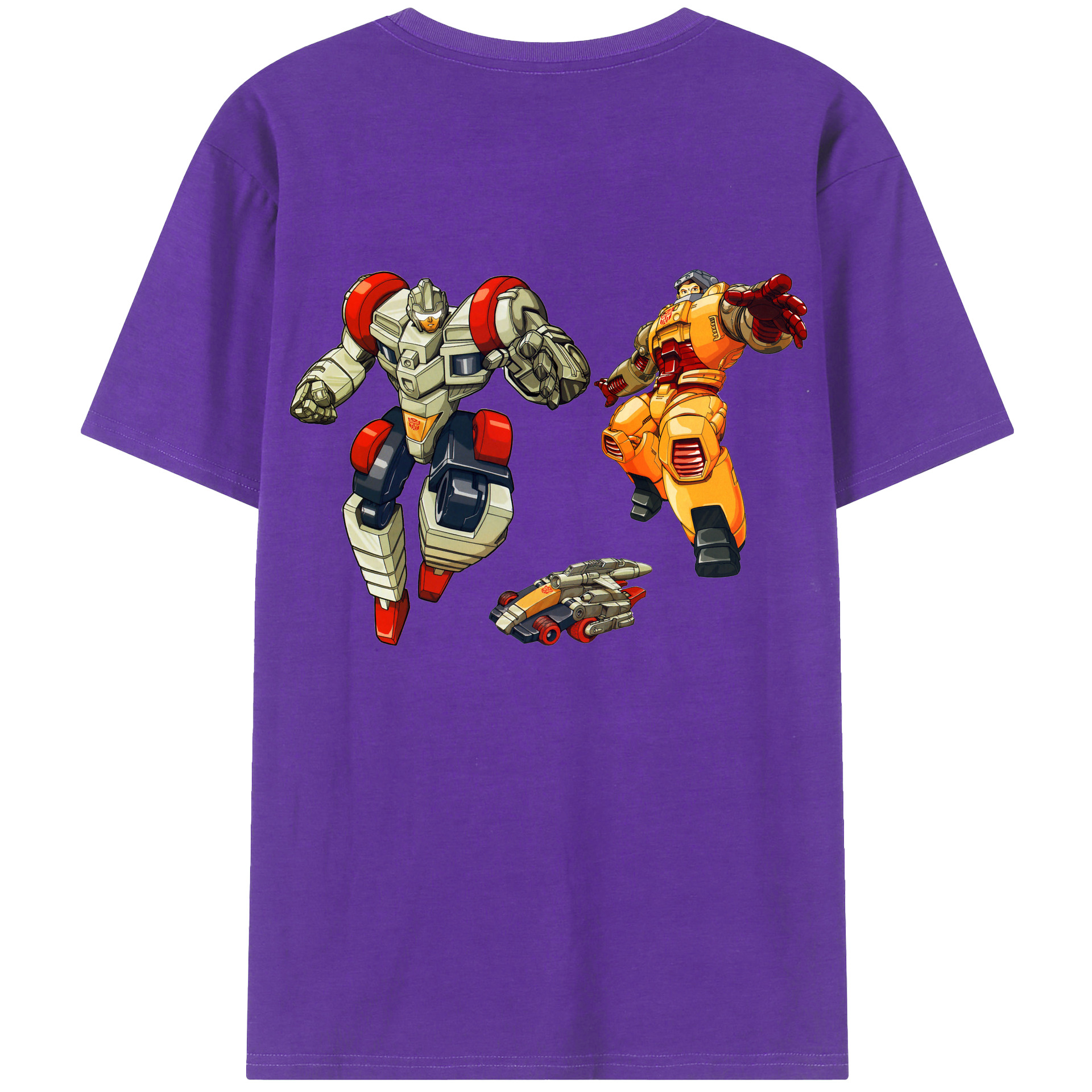 （画像用）  綿100％ メンズ半袖Tシャツ（バックプリント） 通気性