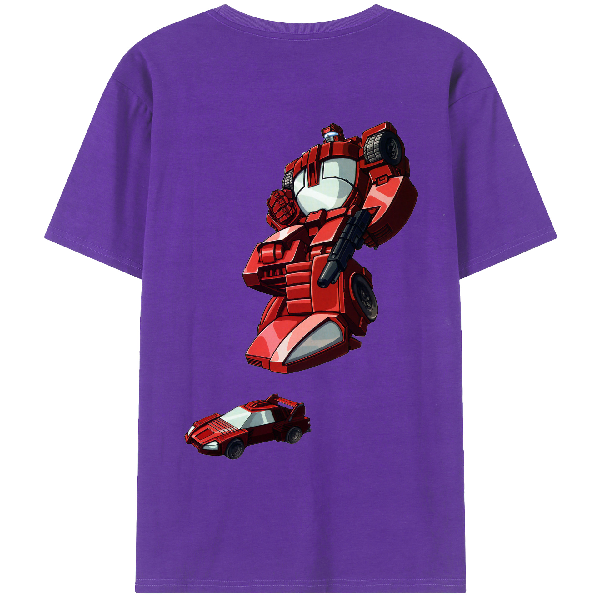 （画像用）  綿100％ メンズ半袖Tシャツ（バックプリント） 通気性