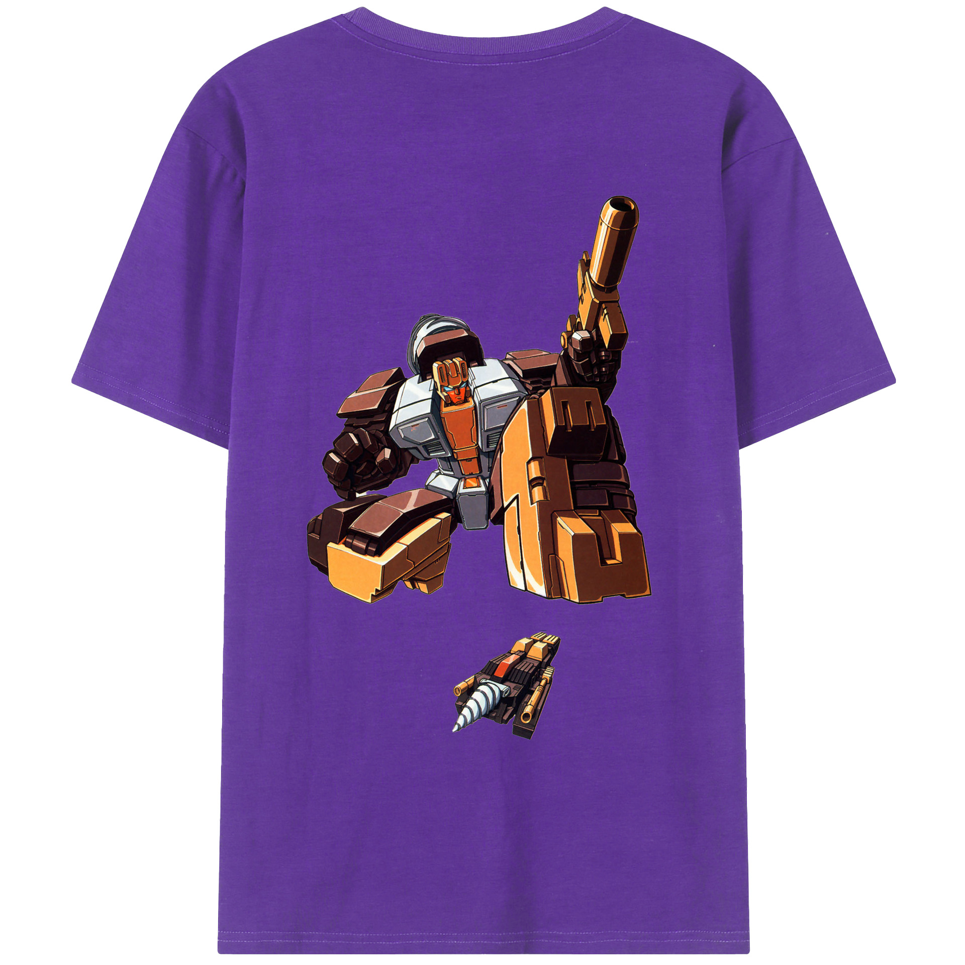 （画像用）  綿100％ メンズ半袖Tシャツ（バックプリント） 通気性