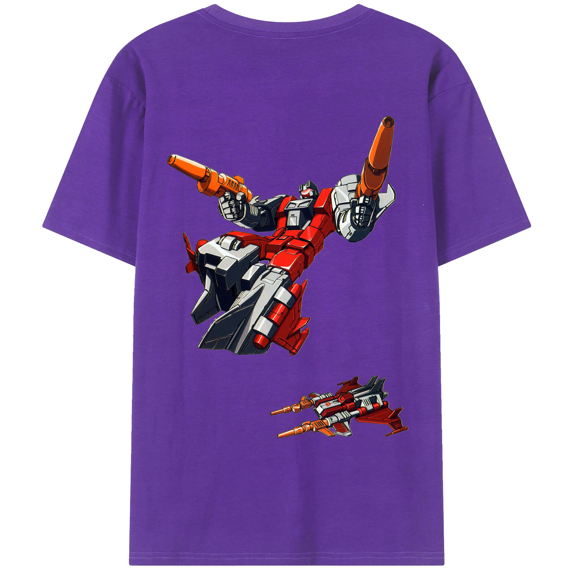 （画像用）  綿100％ メンズ半袖Tシャツ（バックプリント） 通気性
