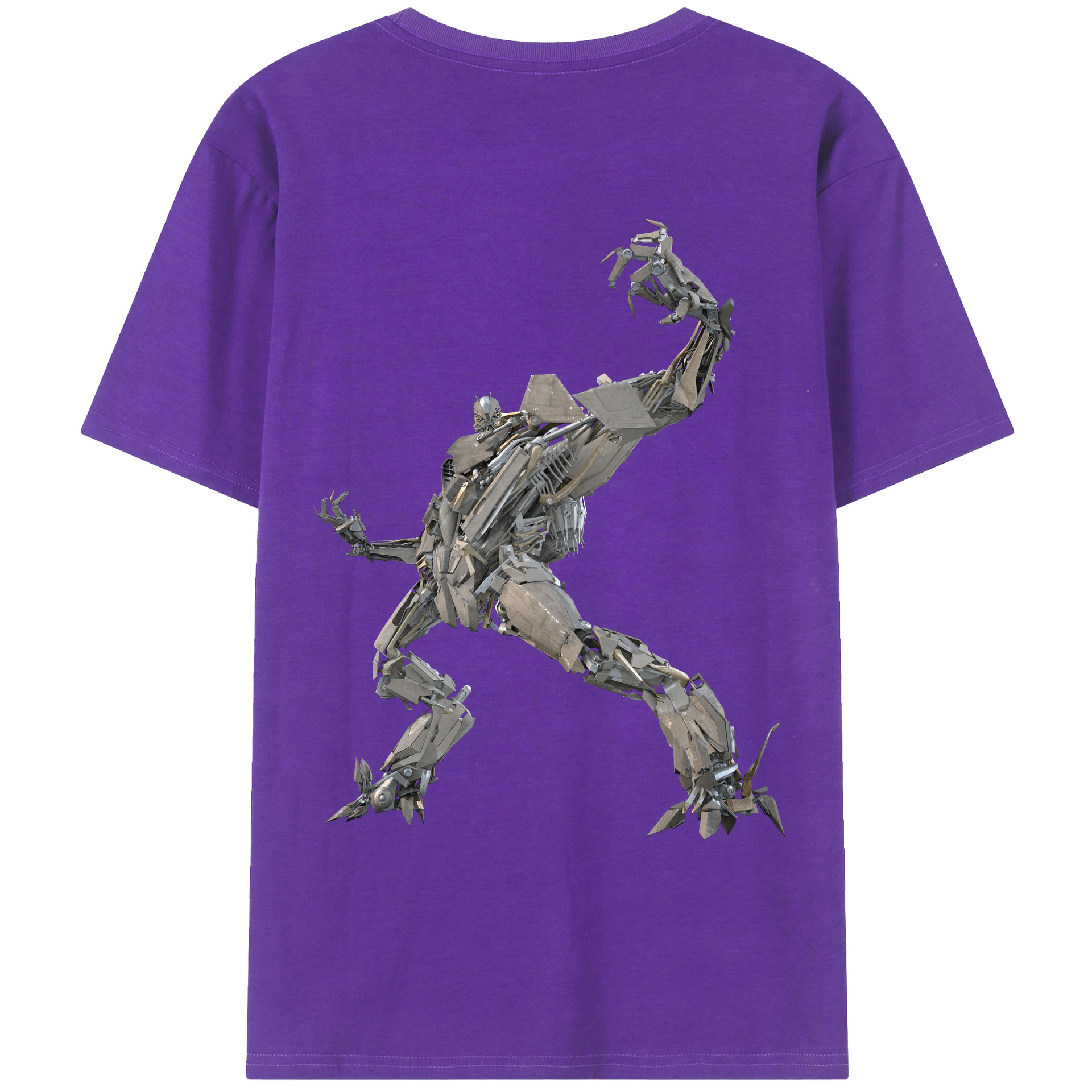 （画像用）  綿100％ メンズ半袖Tシャツ（バックプリント） 通気性