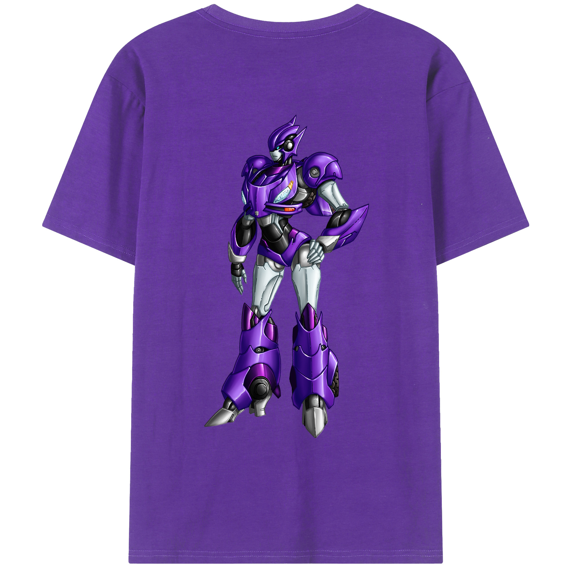 （画像用）  綿100％ メンズ半袖Tシャツ（バックプリント） 通気性