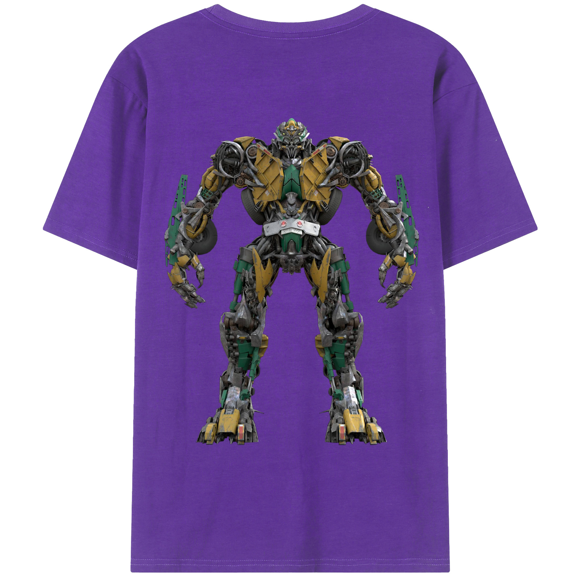 （画像用）  綿100％ メンズ半袖Tシャツ（バックプリント） 通気性