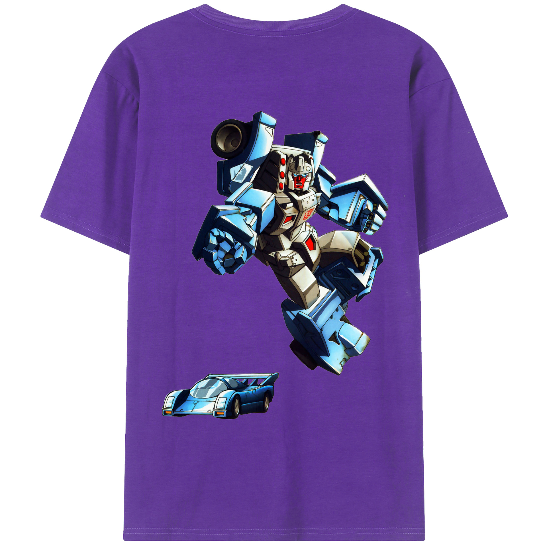 （画像用）  綿100％ メンズ半袖Tシャツ（バックプリント） 通気性