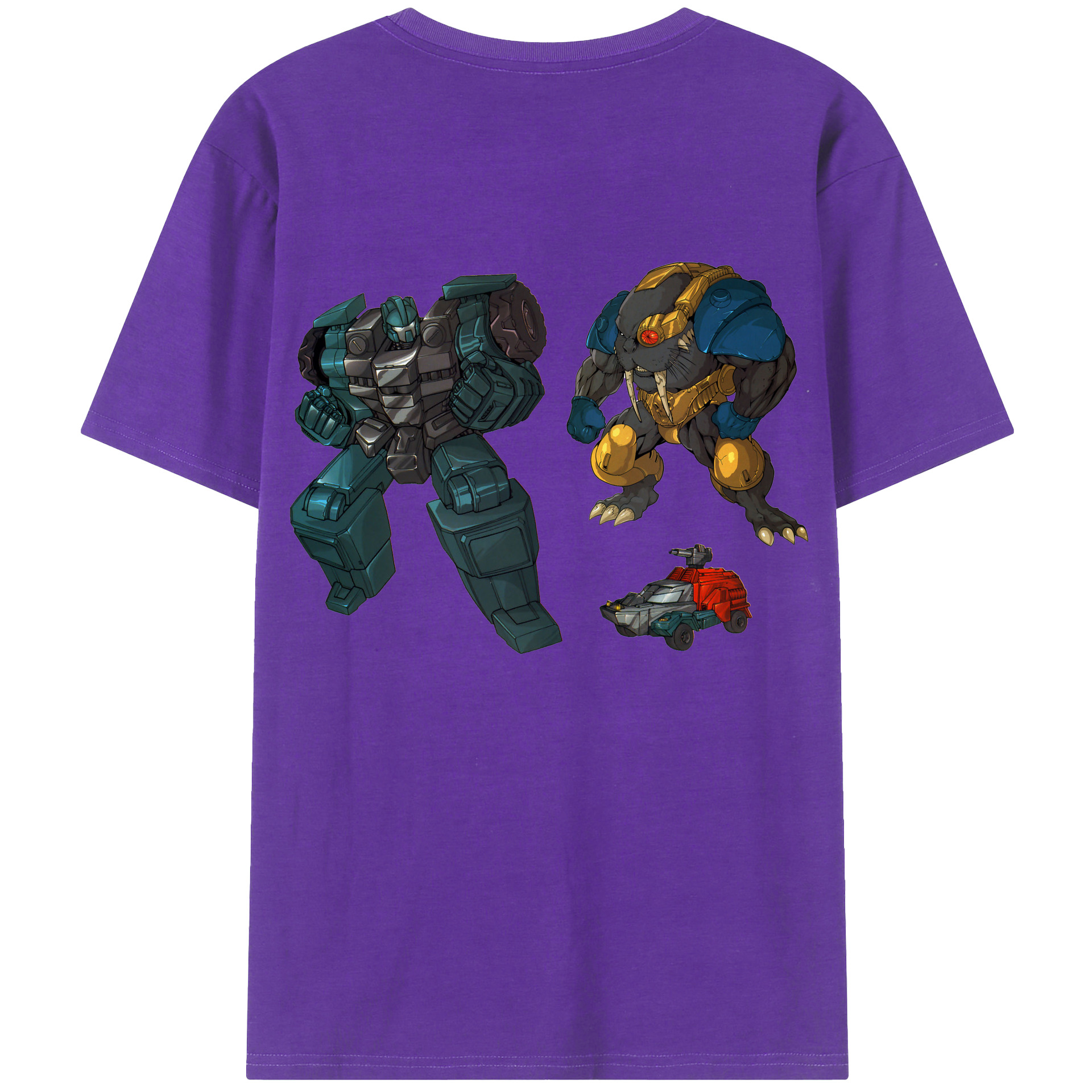 （画像用）  綿100％ メンズ半袖Tシャツ（バックプリント） 通気性